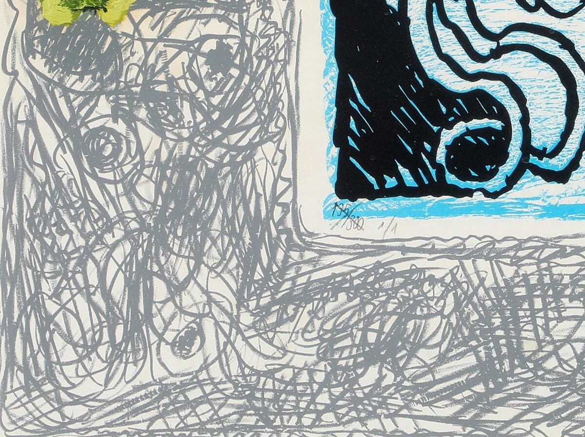 Pierre Alechinsky - Espionne, 1970 - Image 4