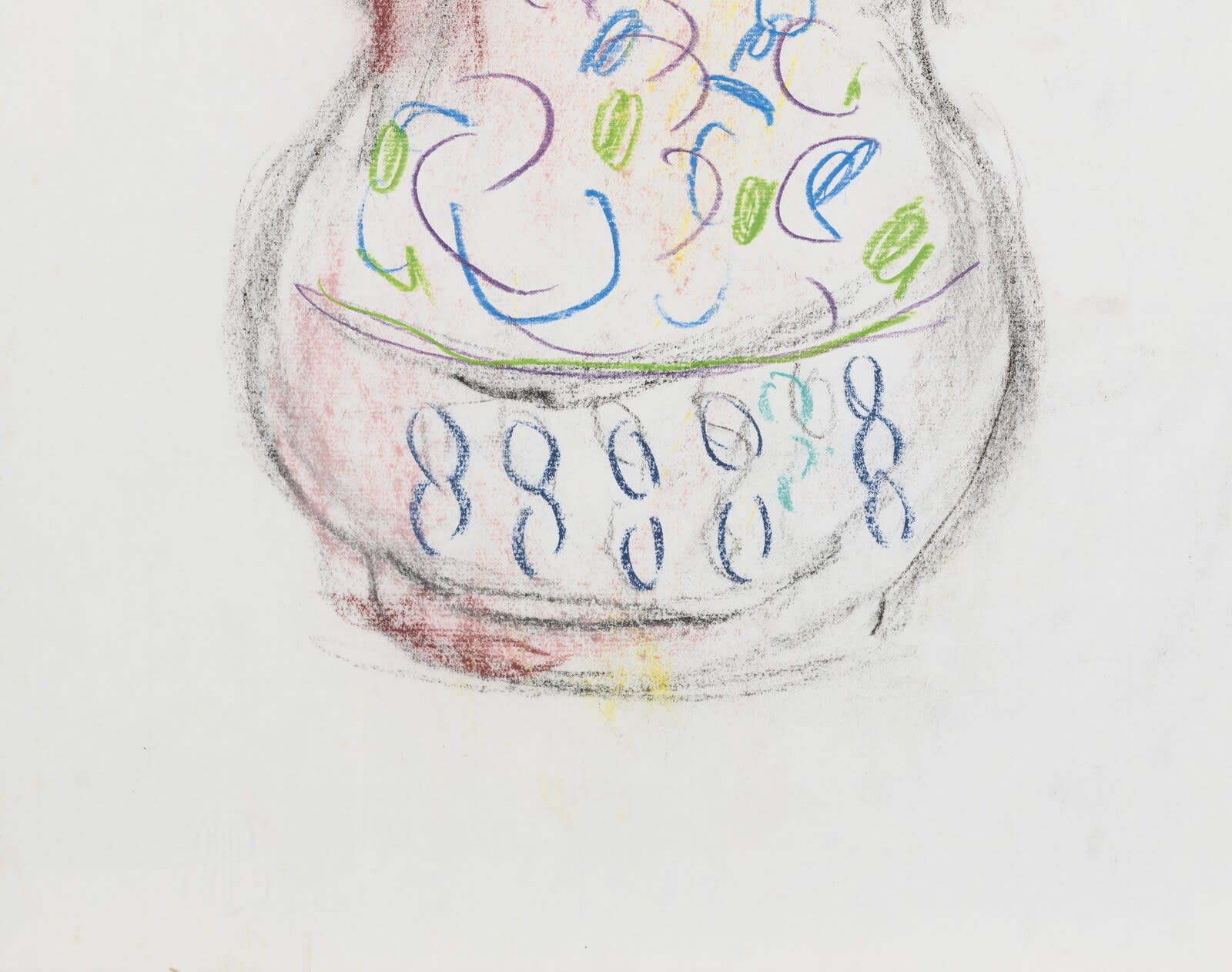 Marc Chagall - Esquisse pour L'Âne bleu, 1969 - Image 4