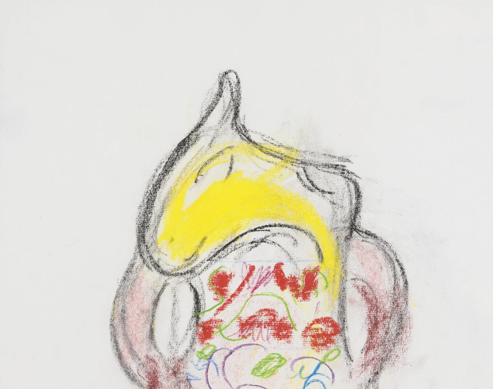 Marc Chagall - Esquisse pour L'Âne bleu, 1969 - Image 2