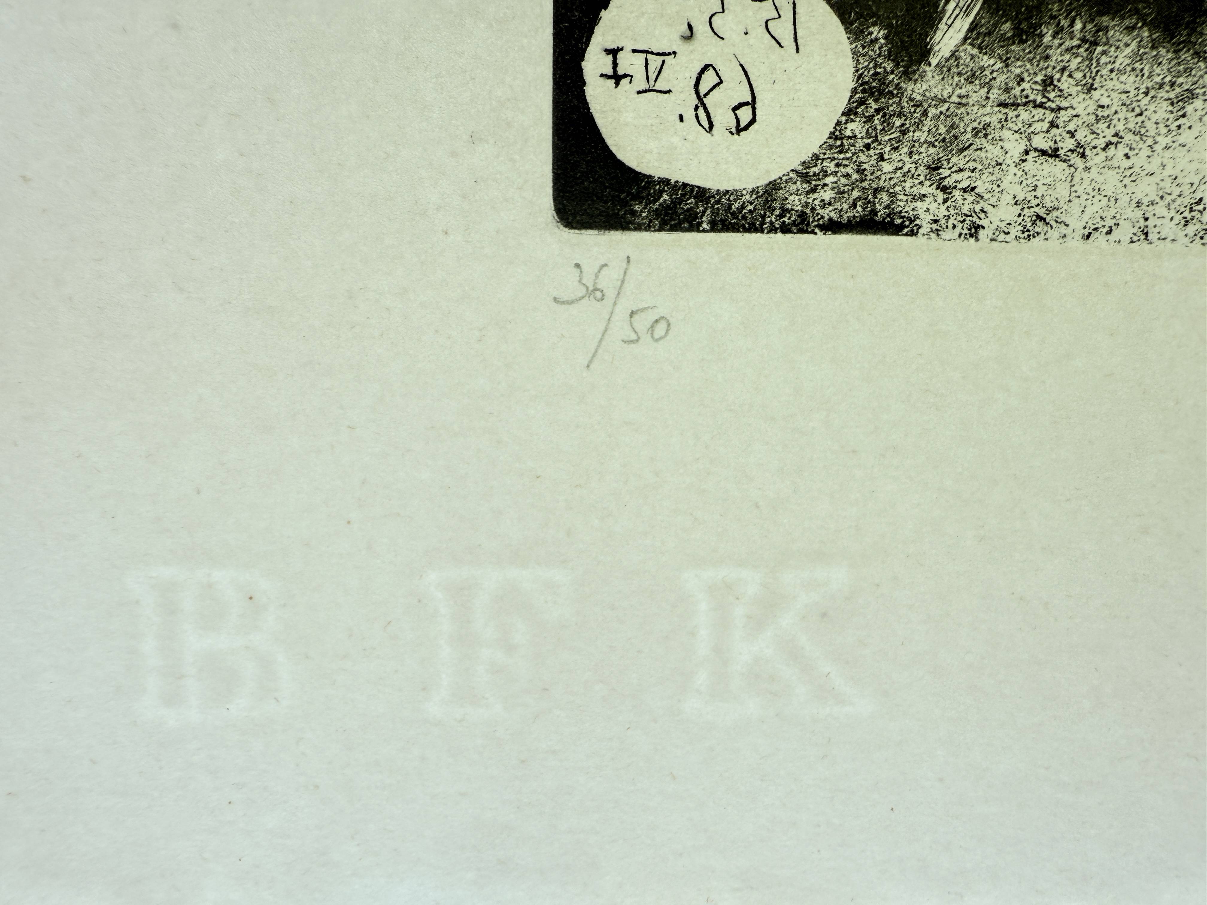 Pablo Picasso - Les Trois mousquetaires, Series 347, Plate 91, 1968 - Image 2