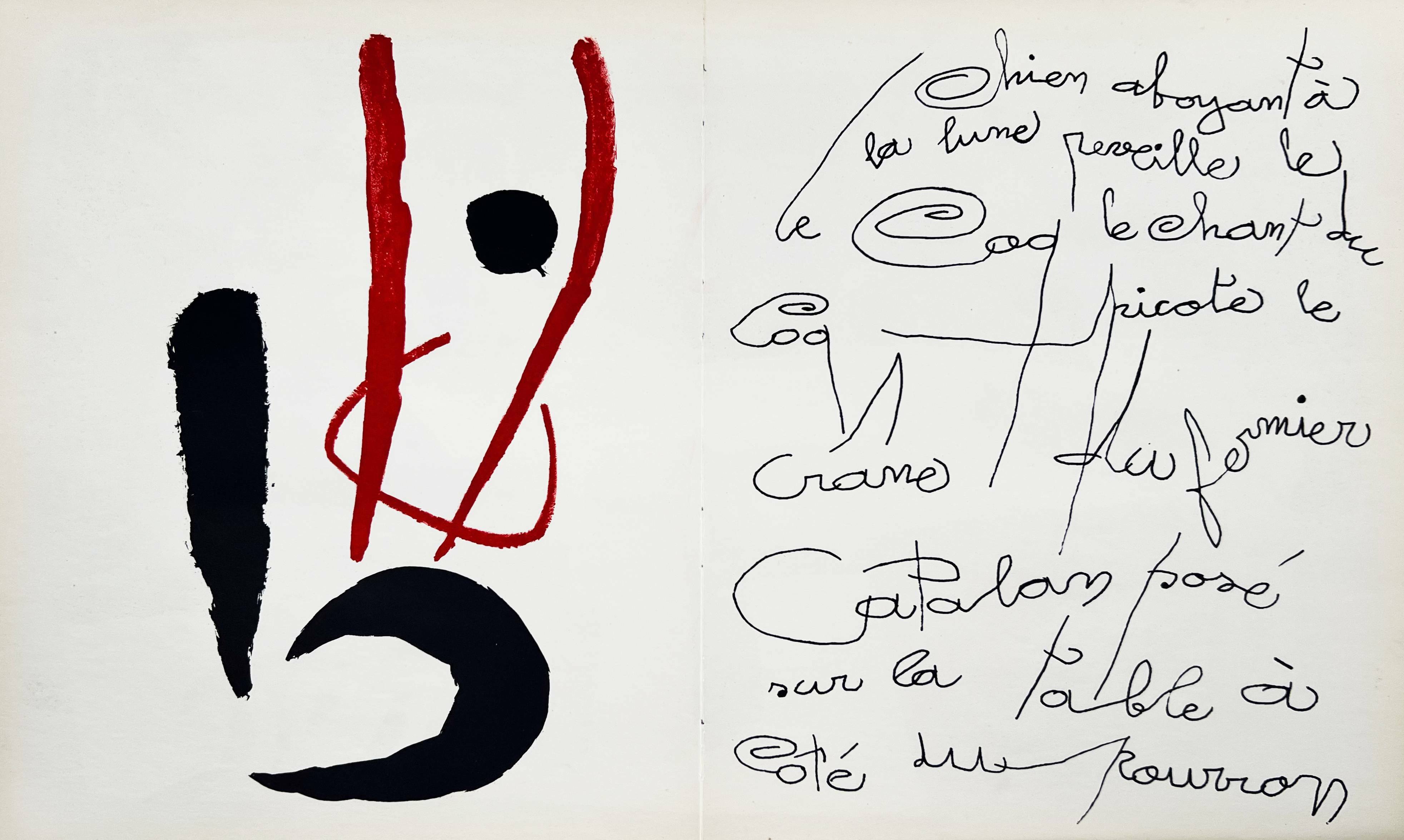 Joan Miro - Le chien aboyant à la lune, 1952 - Image 6