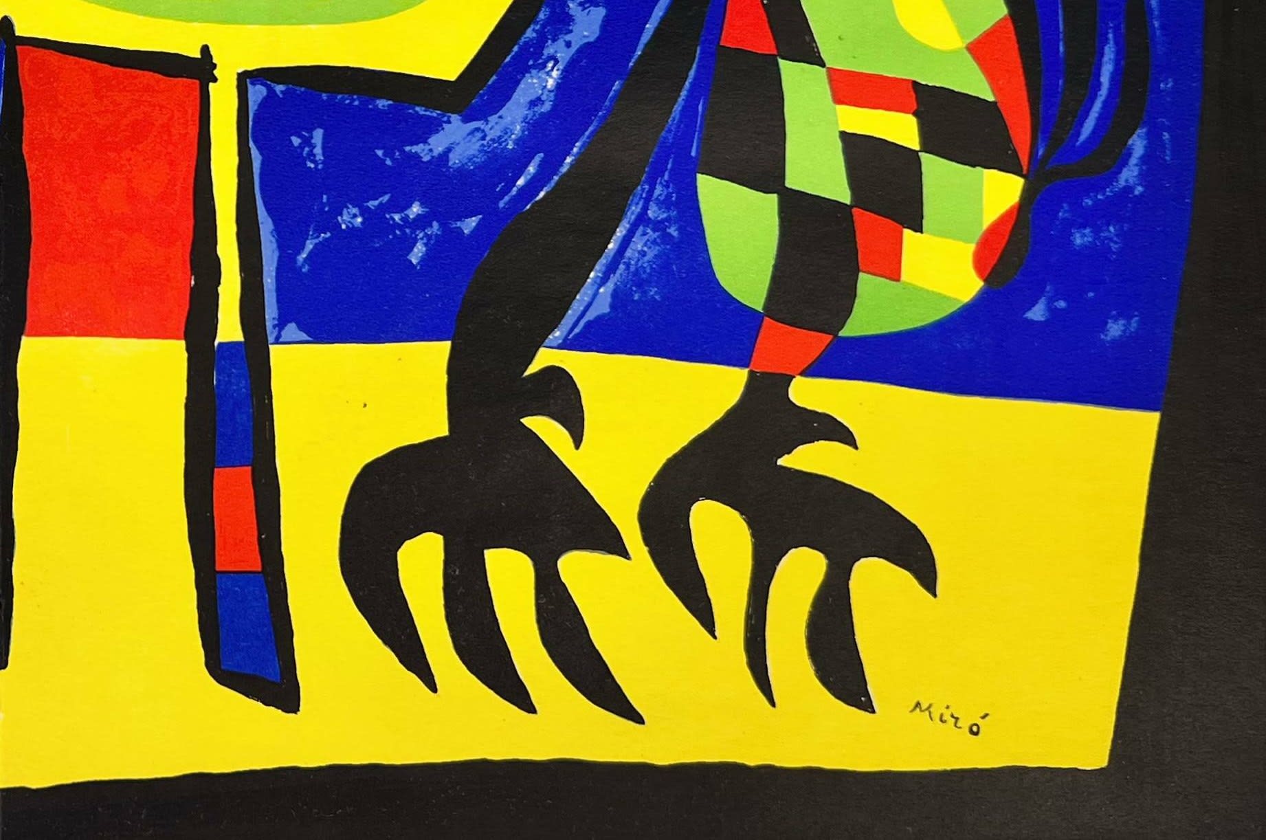 Joan Miro - Le chien aboyant à la lune, 1952 - Image 4