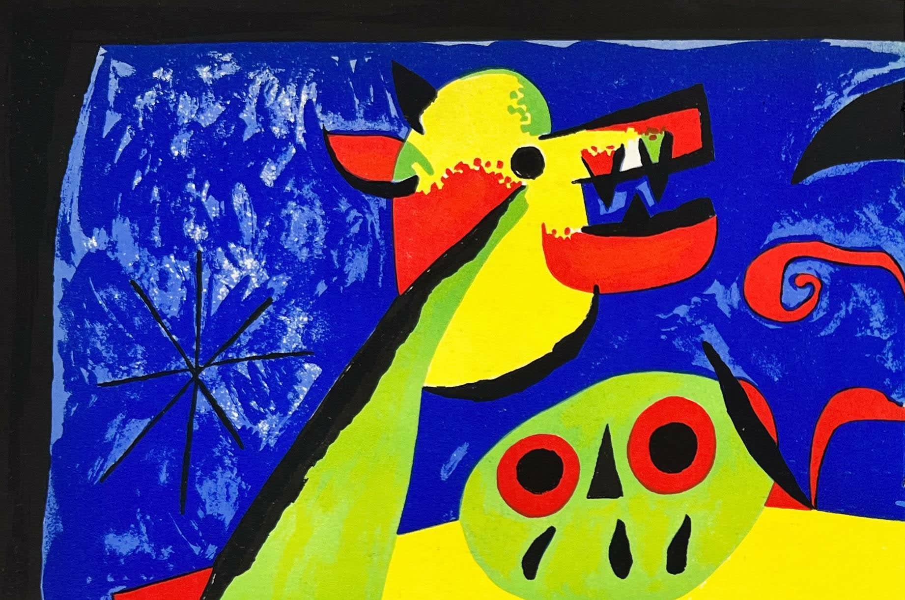 Joan Miro - Le chien aboyant à la lune, 1952 - Image 3