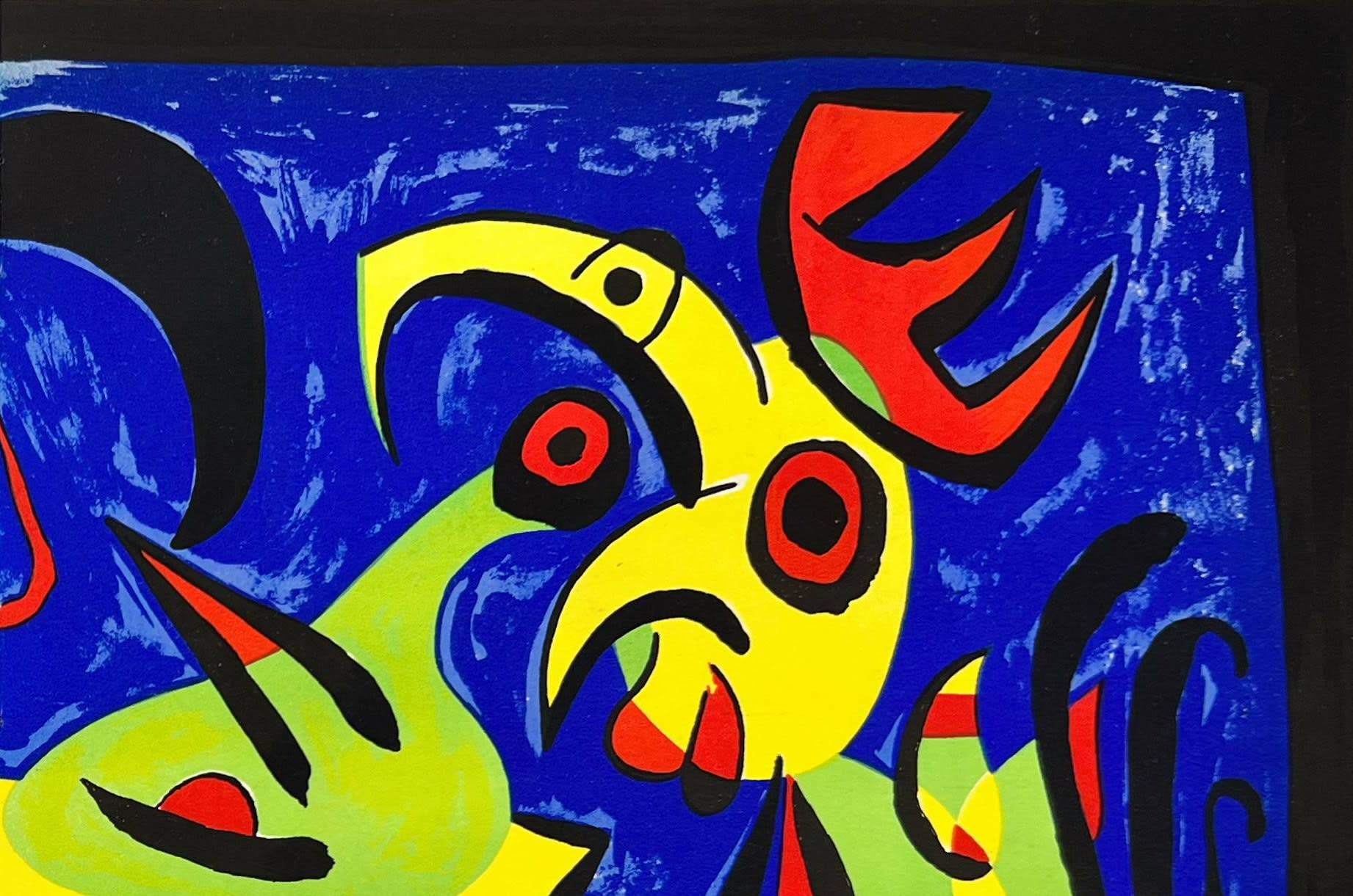 Joan Miro - Le chien aboyant à la lune, 1952 - Image 2
