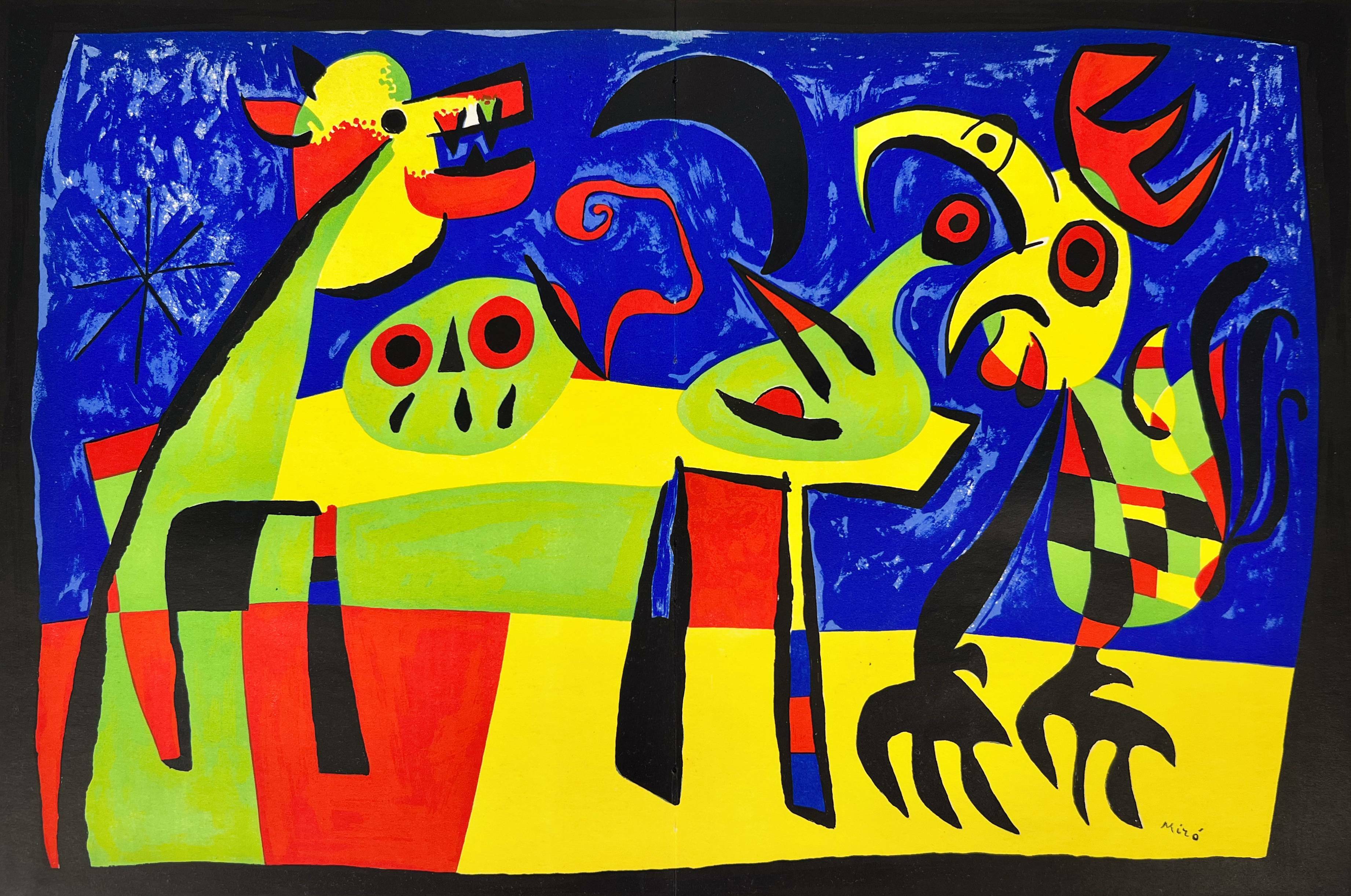 Joan Miro - Le chien aboyant à la lune, 1952