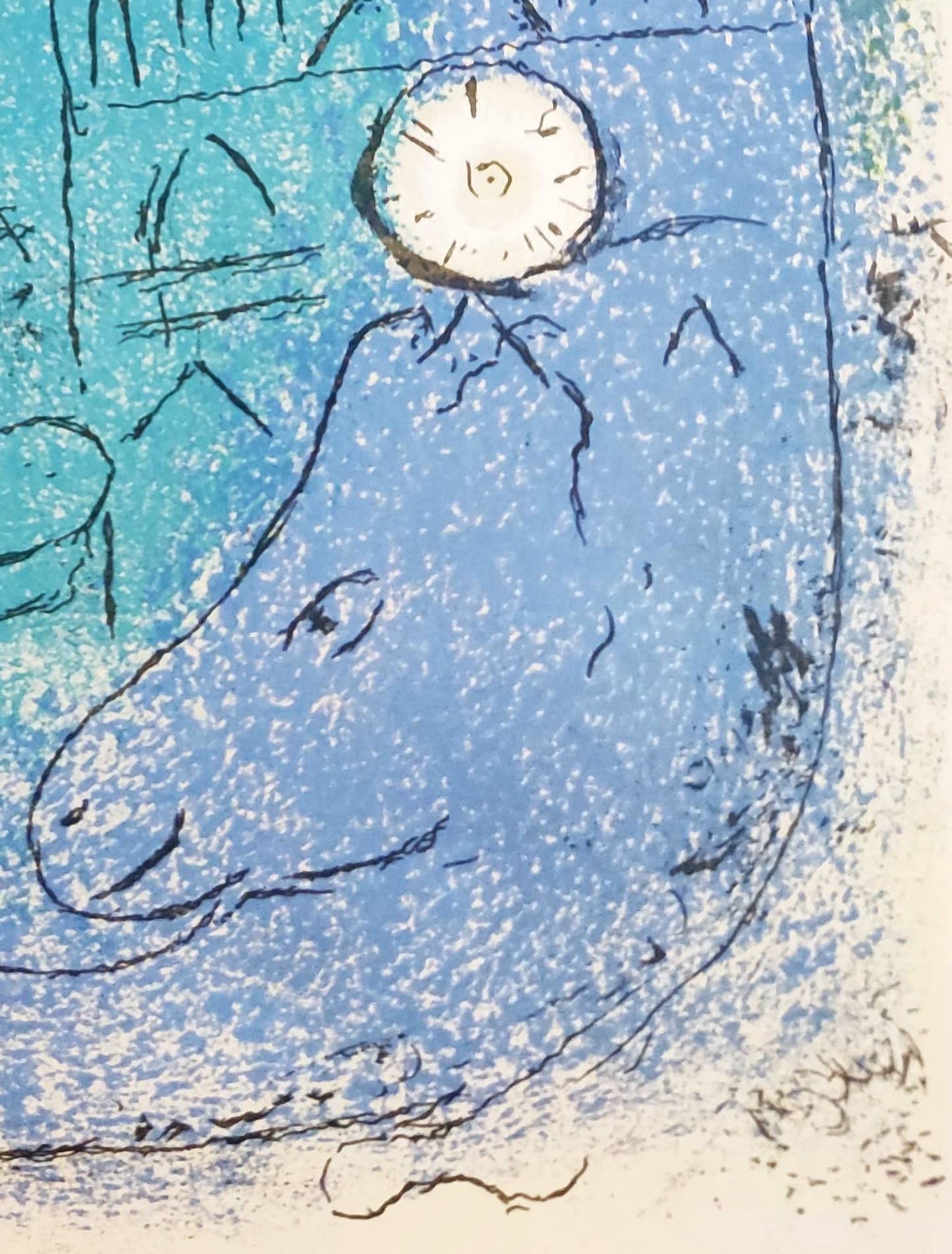 Marc Chagall - Mother and Child Before Notre-Dame, 1952 - Image 5