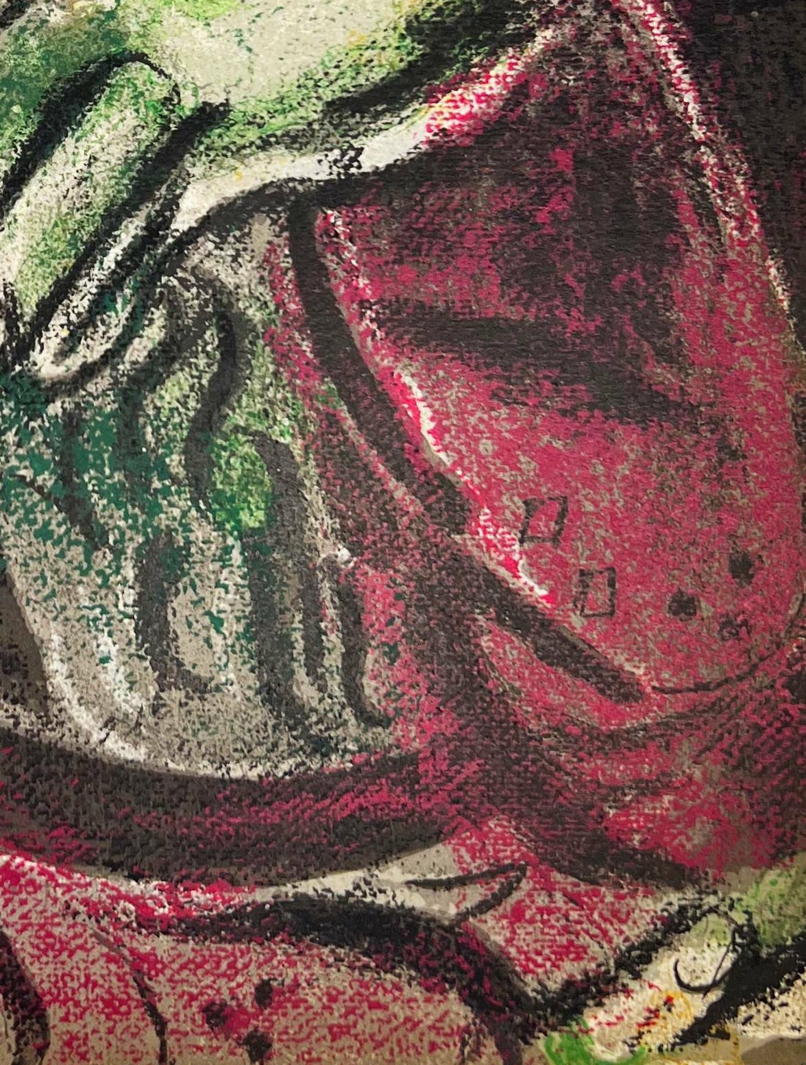 Marc Chagall - Job in Despair, 1960 - Image 5