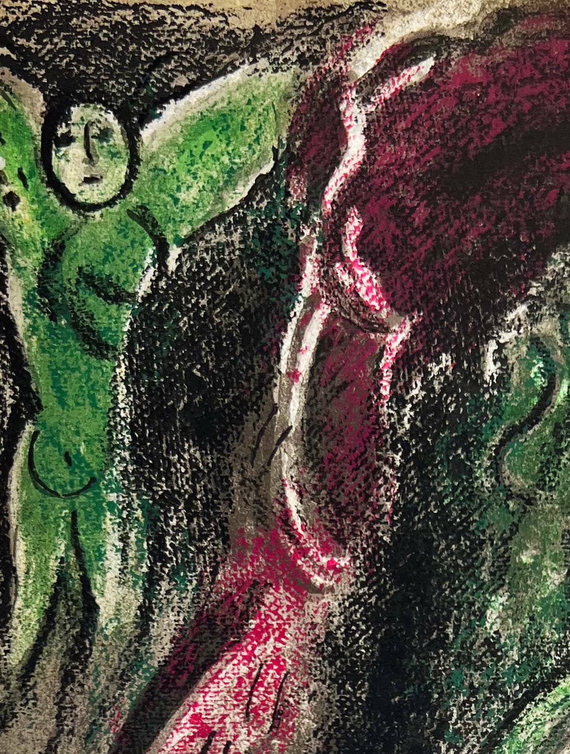 Marc Chagall - Job in Despair, 1960 - Image 2