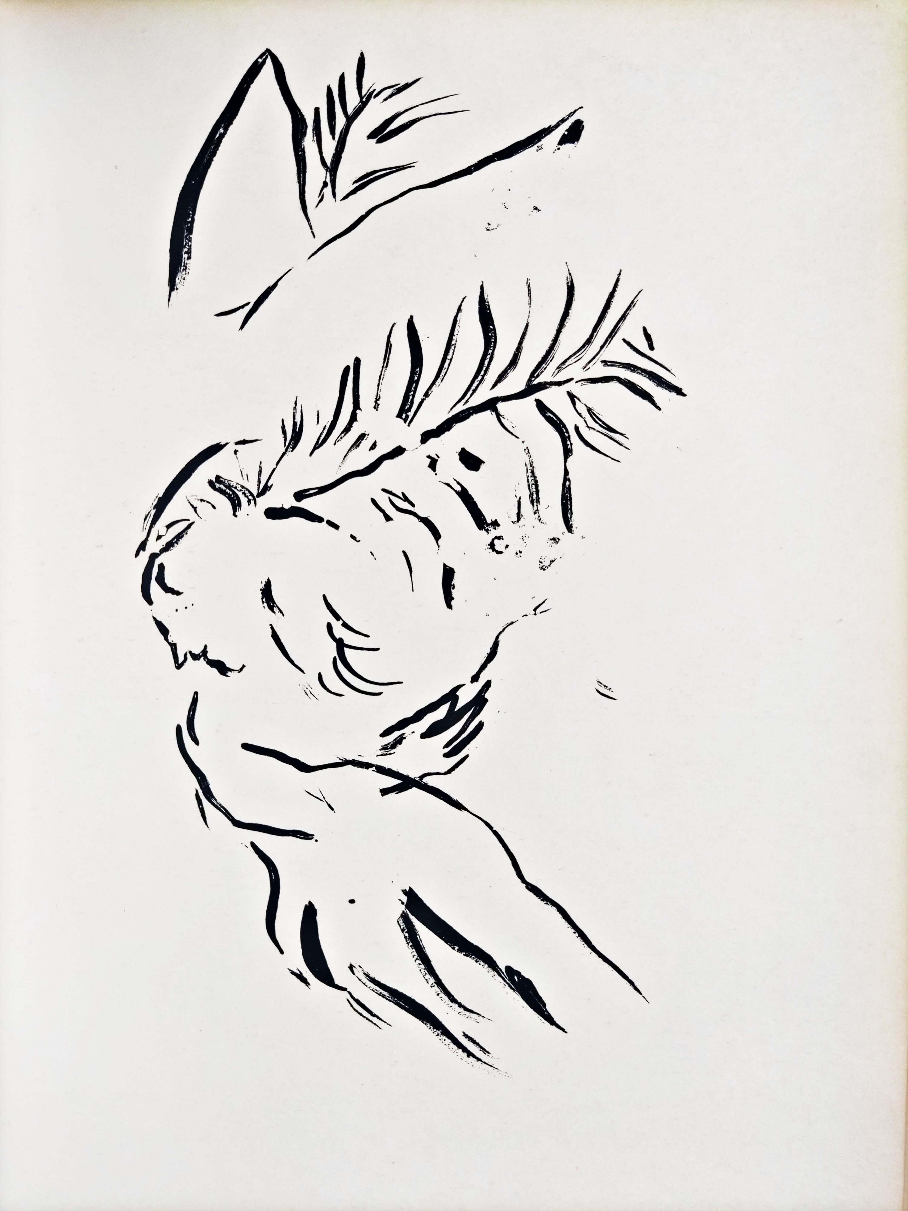 Marc Chagall - Job Praying, 1960 - Image 6