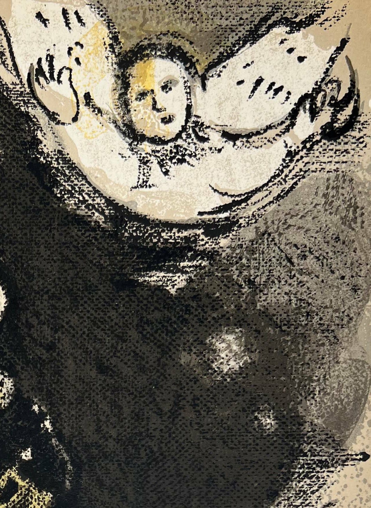 Marc Chagall - Job Praying, 1960 - Image 3