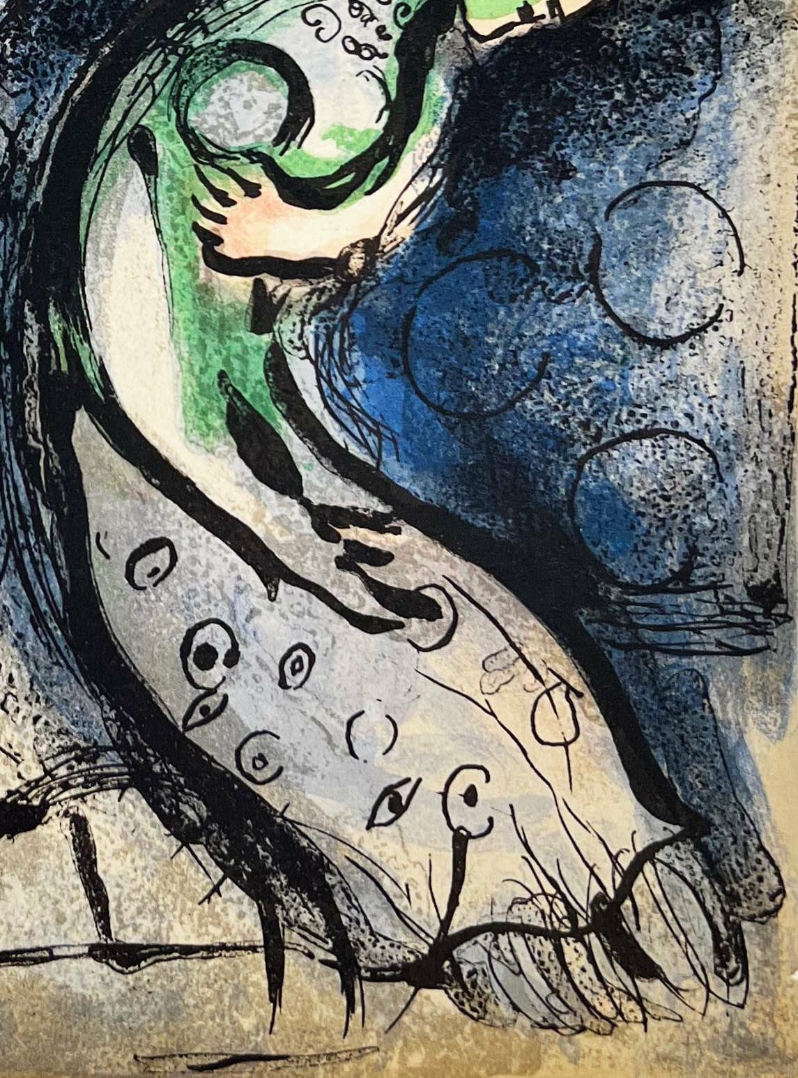 Marc Chagall - Ahasuerus Sends Vasthi Away, 1960 - Image 5