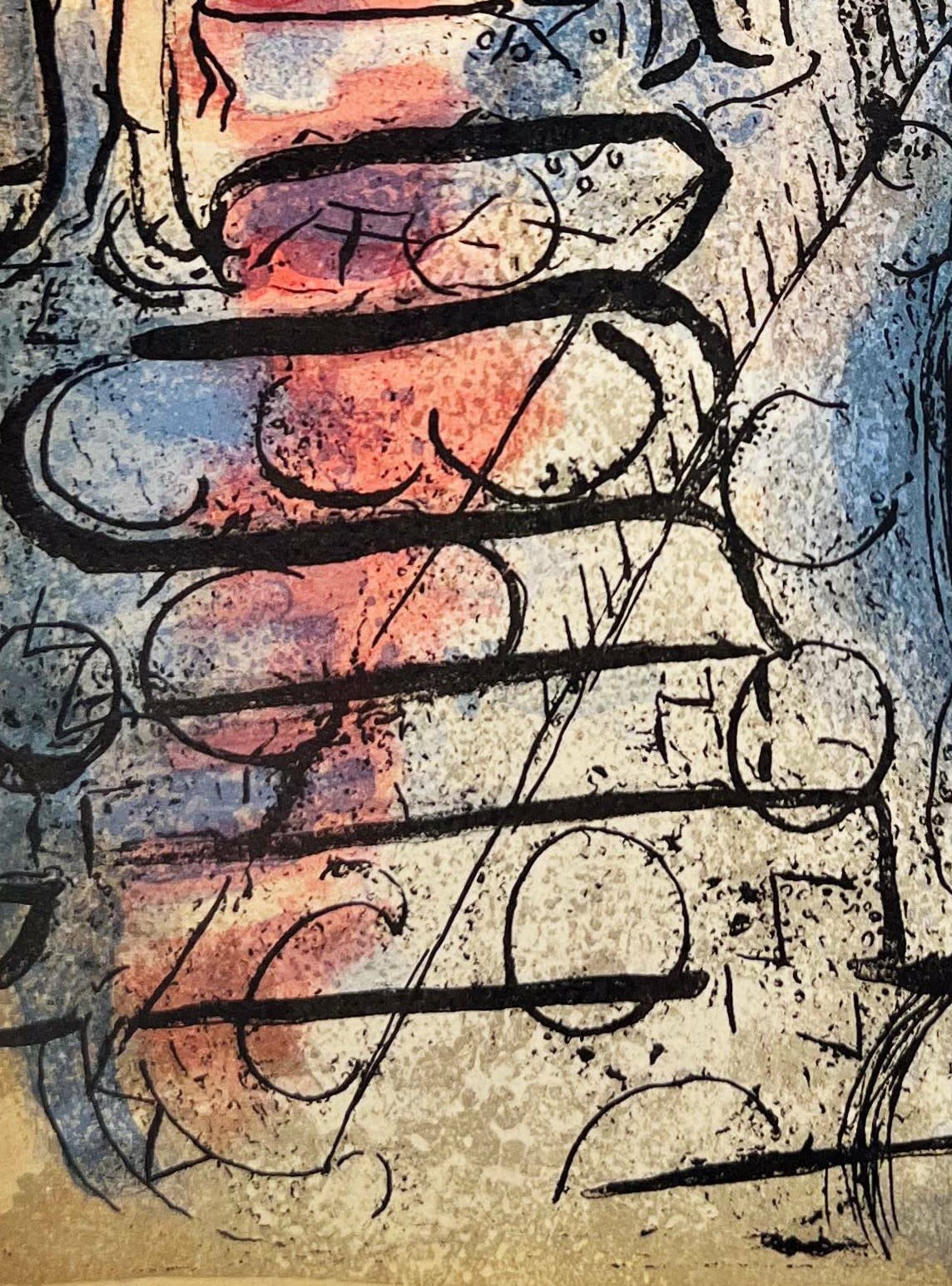 Marc Chagall - Ahasuerus Sends Vasthi Away, 1960 - Image 4