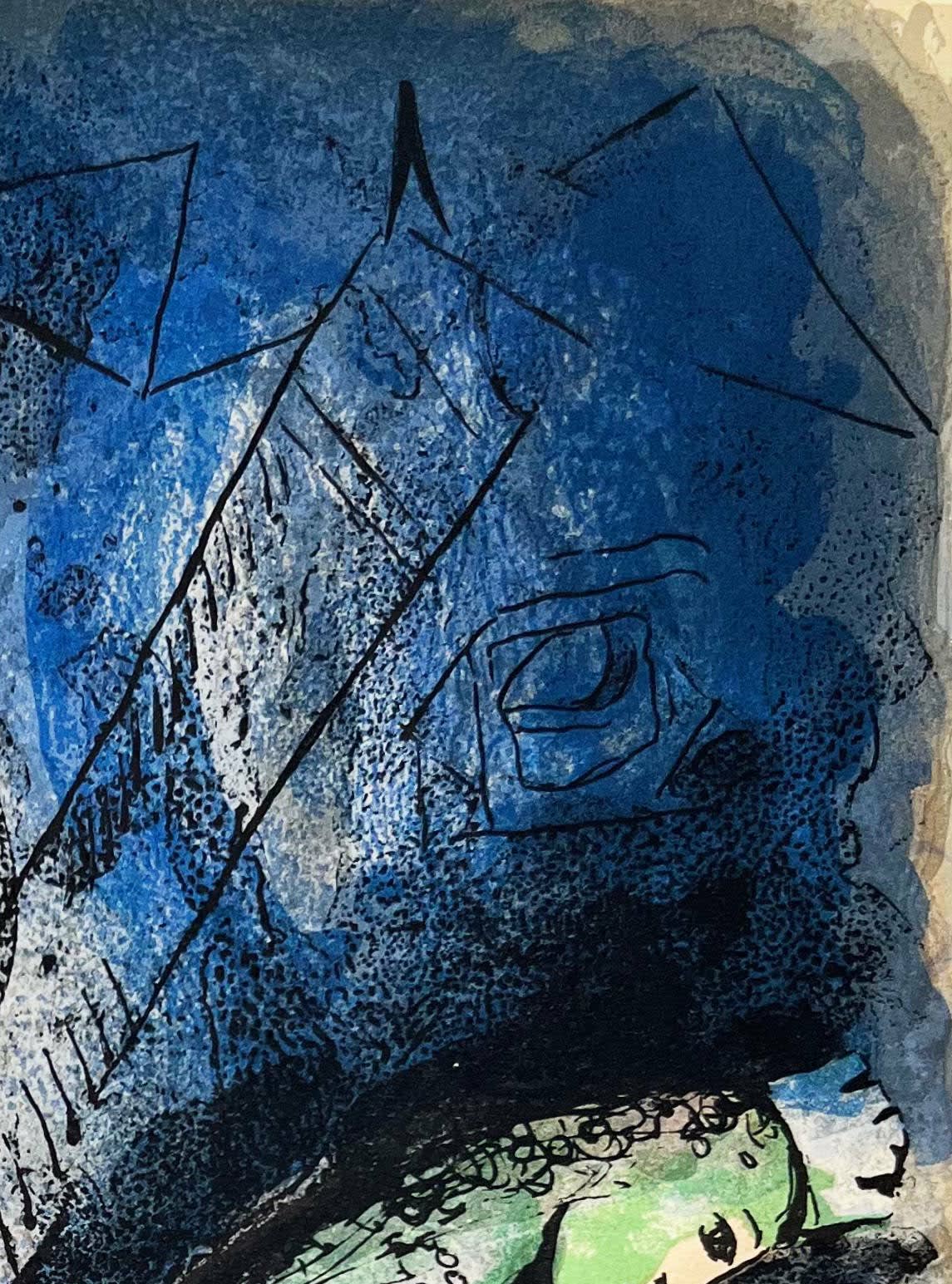 Marc Chagall - Ahasuerus Sends Vasthi Away, 1960 - Image 3