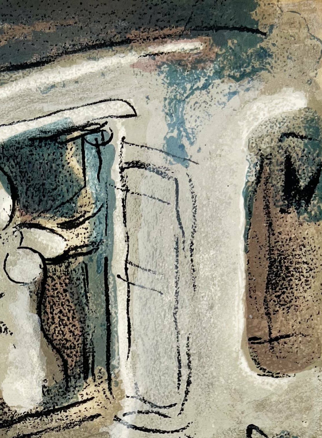 Marc Chagall - David saved by Michal, 1960 - Image 3