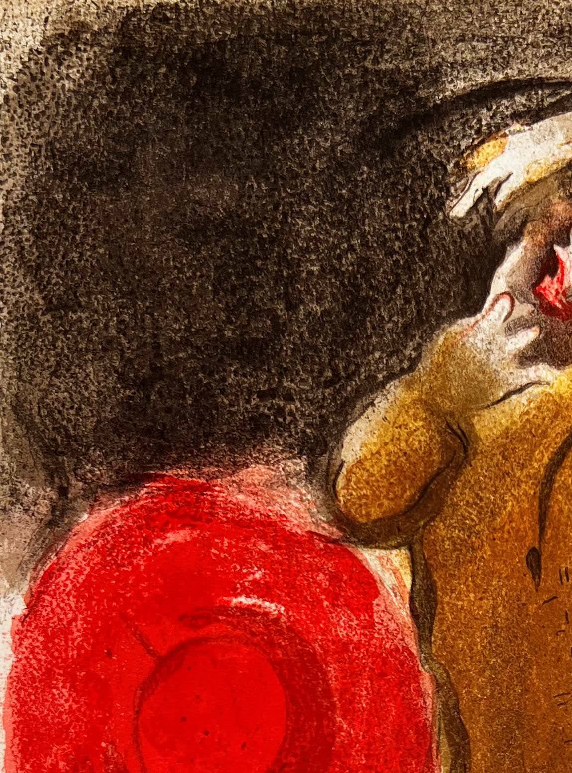 Marc Chagall - Meeting of Ruth and Boaz, 1960 - Image 2