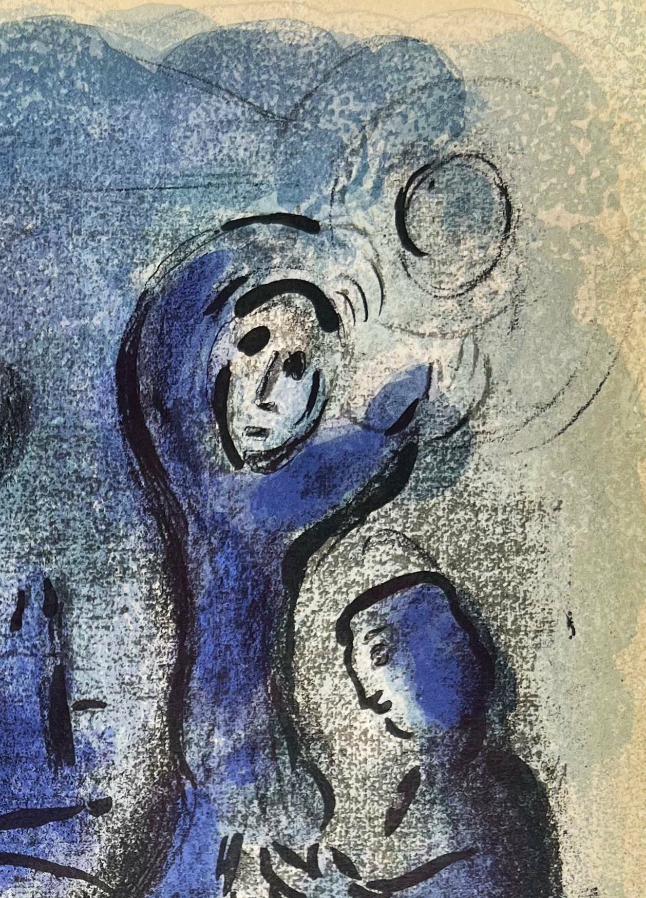 Marc Chagall - Rahab and the Spies of Jericho, 1960 - Image 3