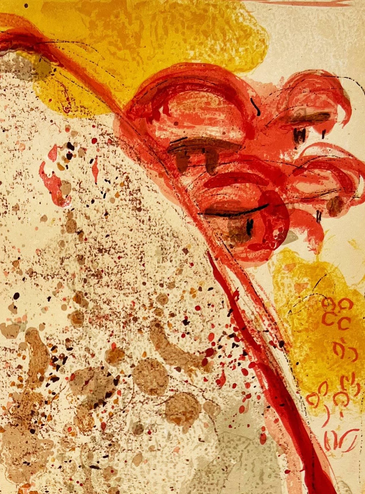 Marc Chagall - Rachel Steals Her Father’s Graven Images, 1960 - Image 3