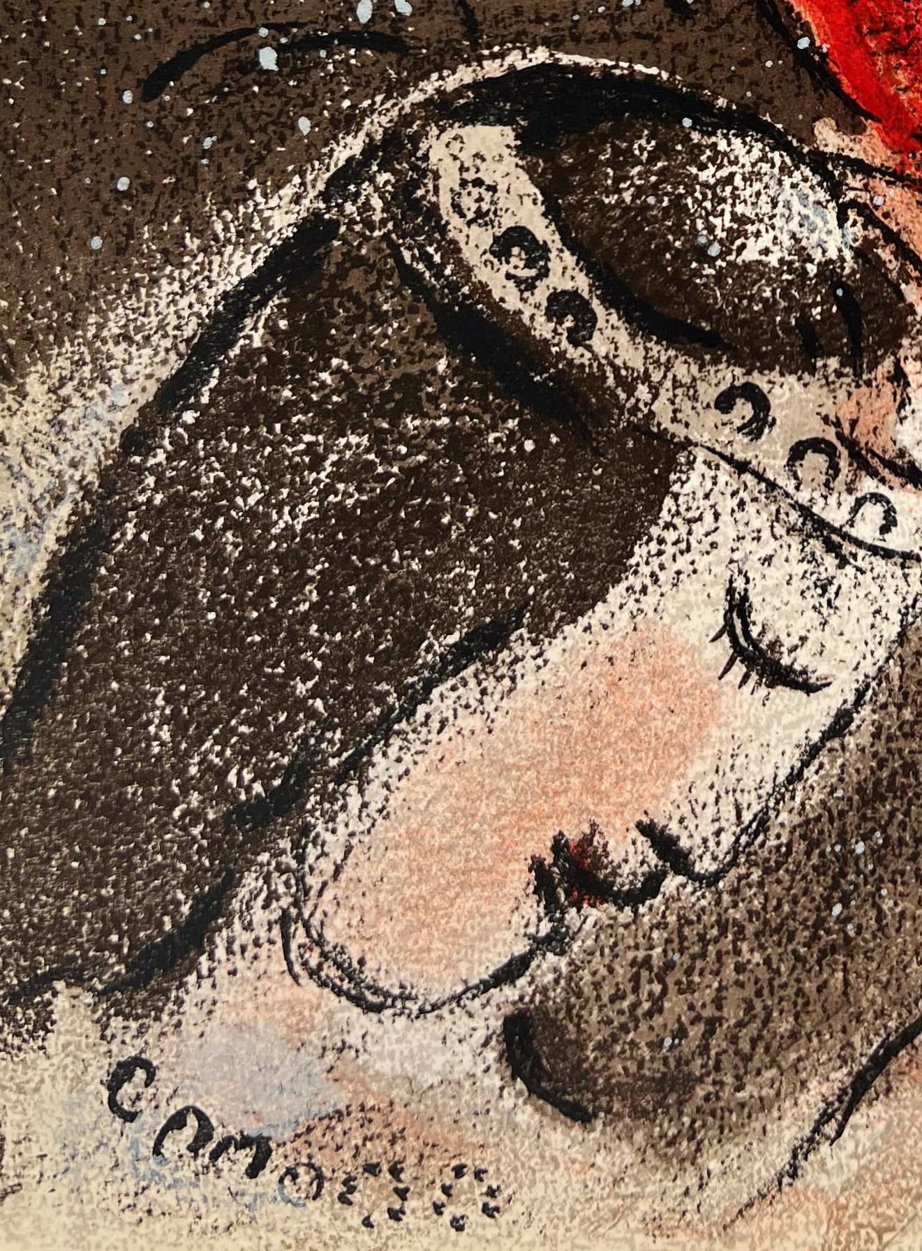 Marc Chagall - Sarah and the Angels, 1960 - Image 4