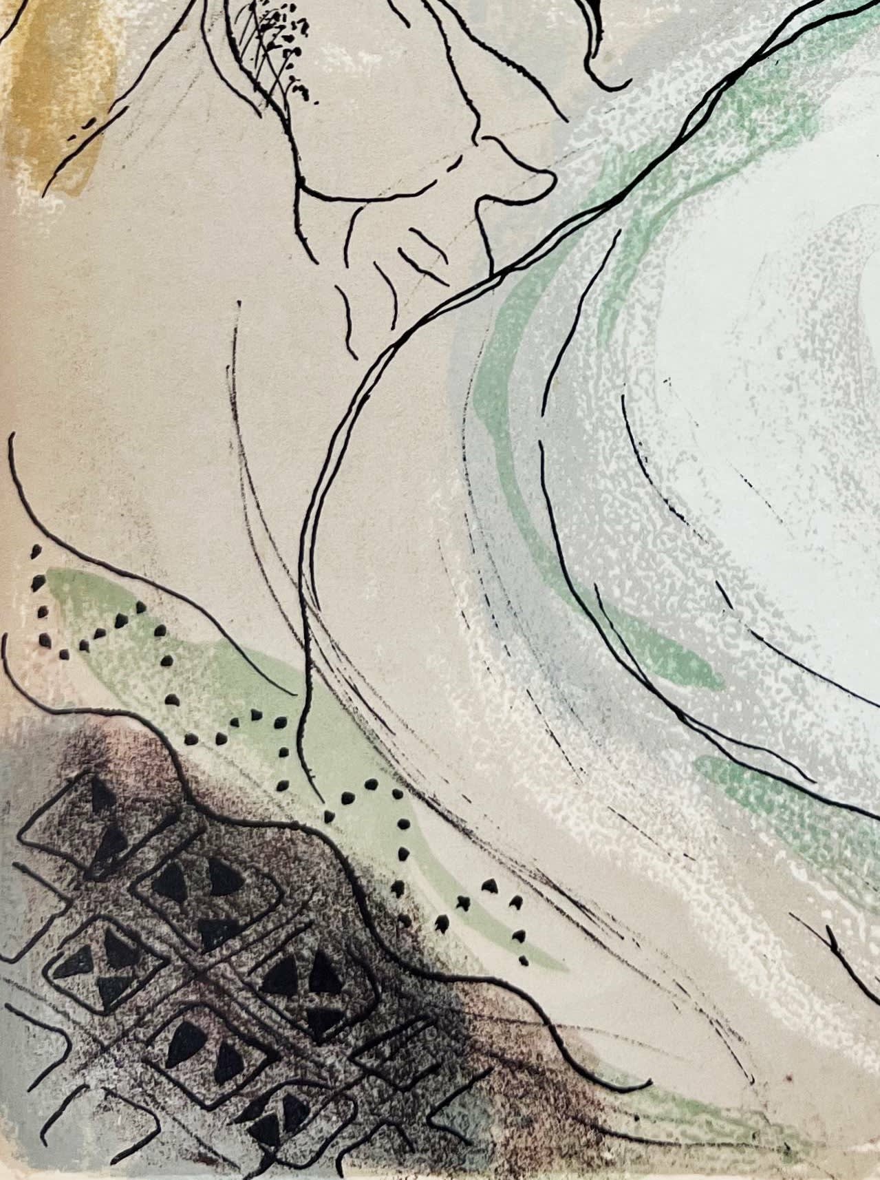 Marc Chagall - Sarah And Abimelech, 1960 - Image 4