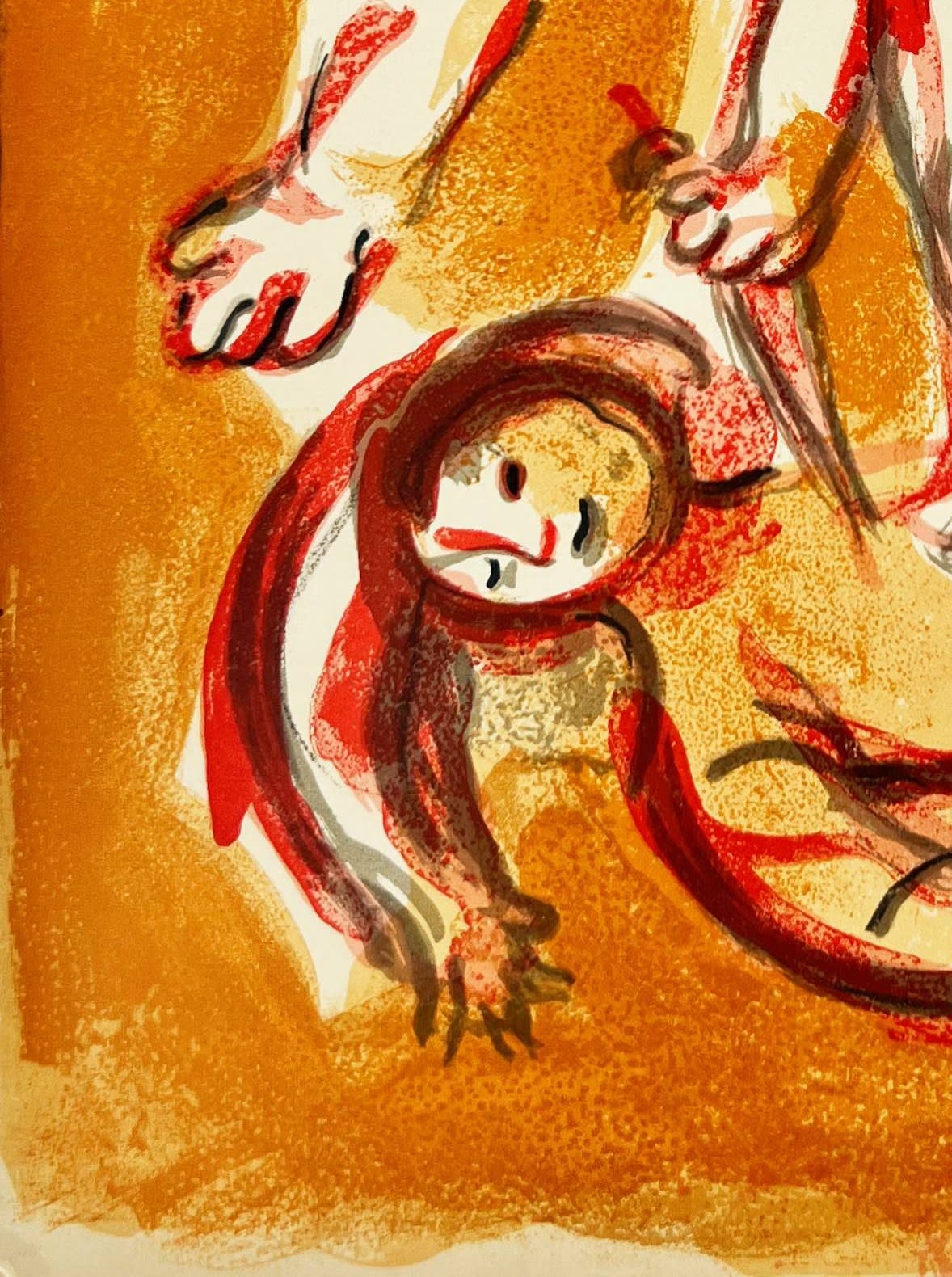 Marc Chagall - Kain and Abel, 1960 - Image 4