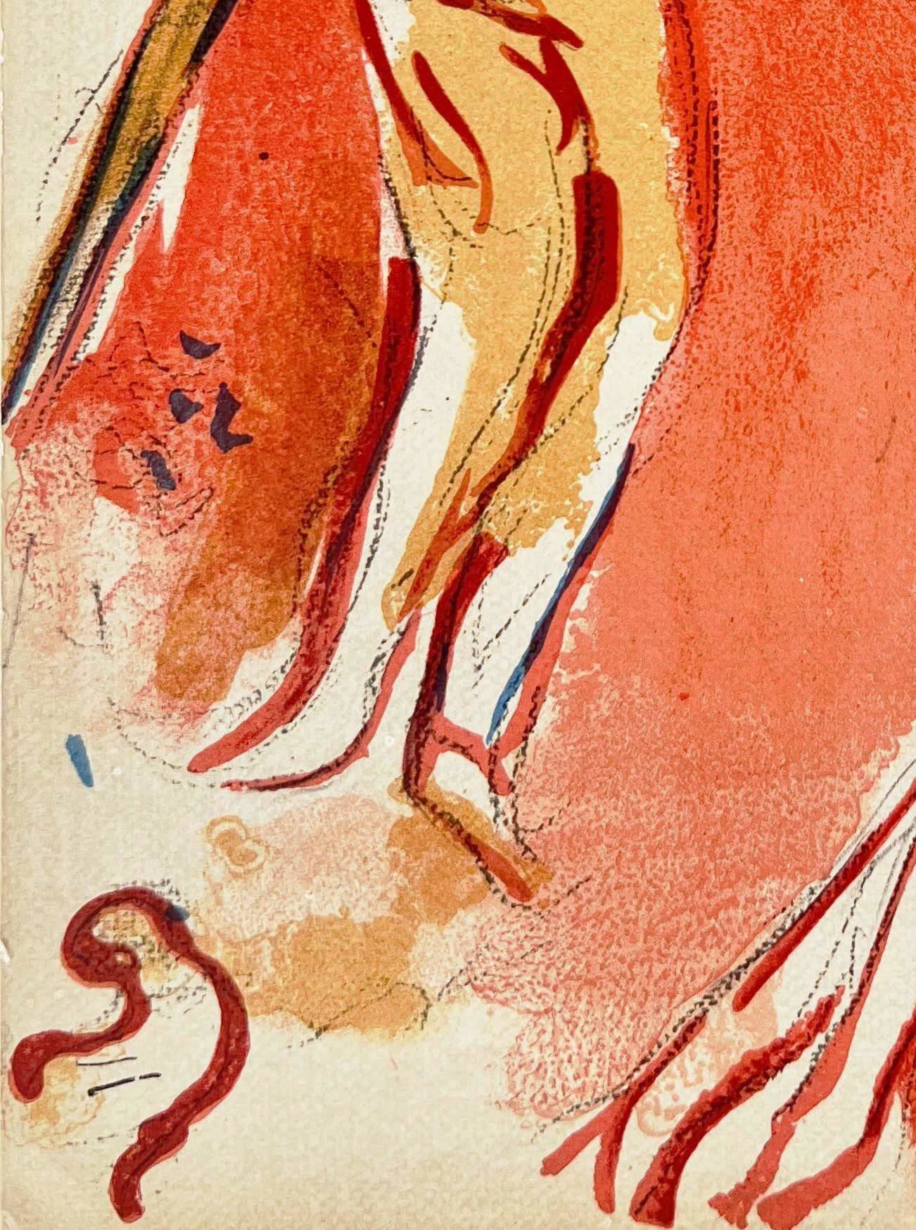 Marc Chagall - Adam and Eve, 1960 - Image 4