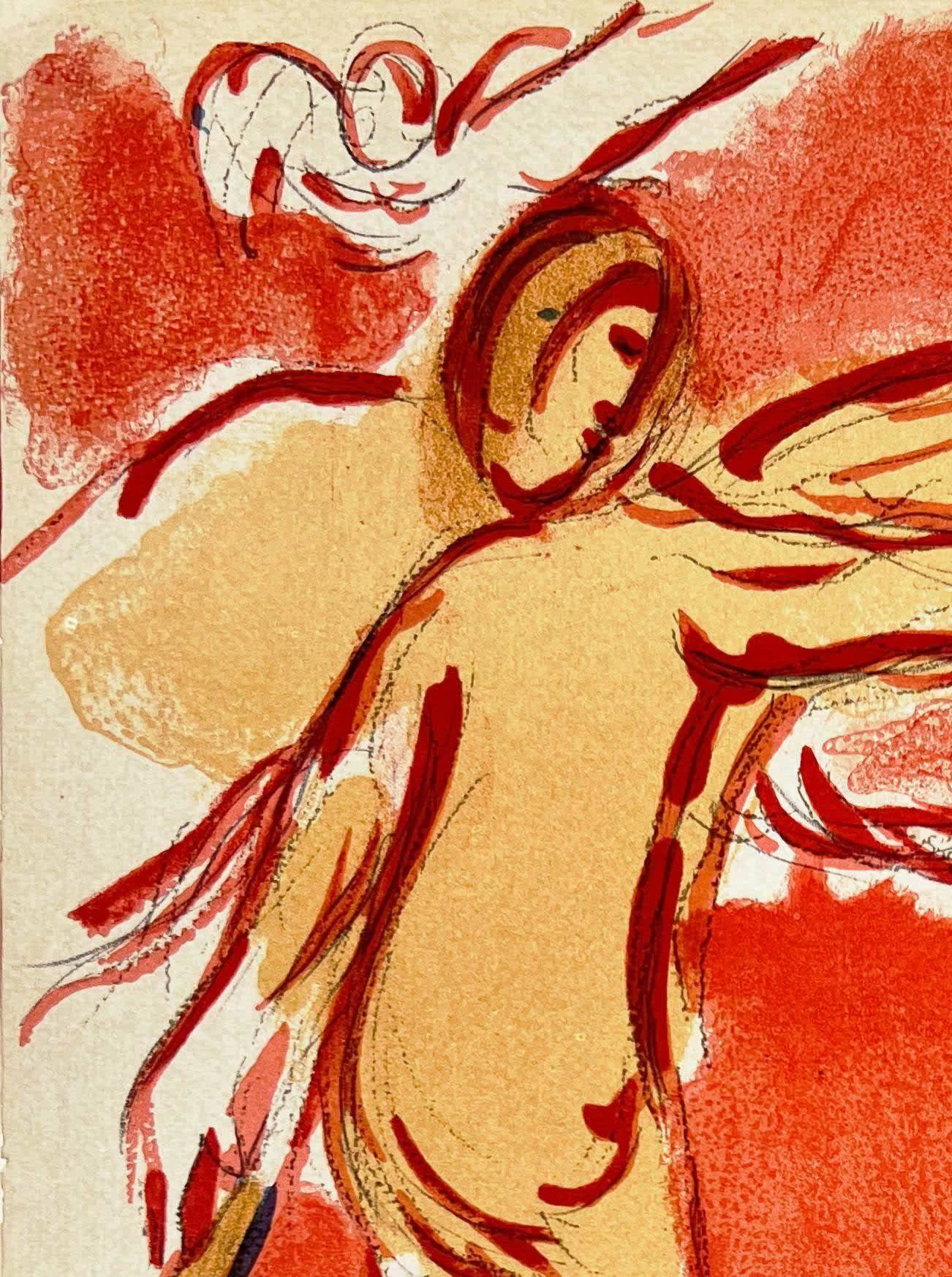 Marc Chagall - Adam and Eve, 1960 - Image 2