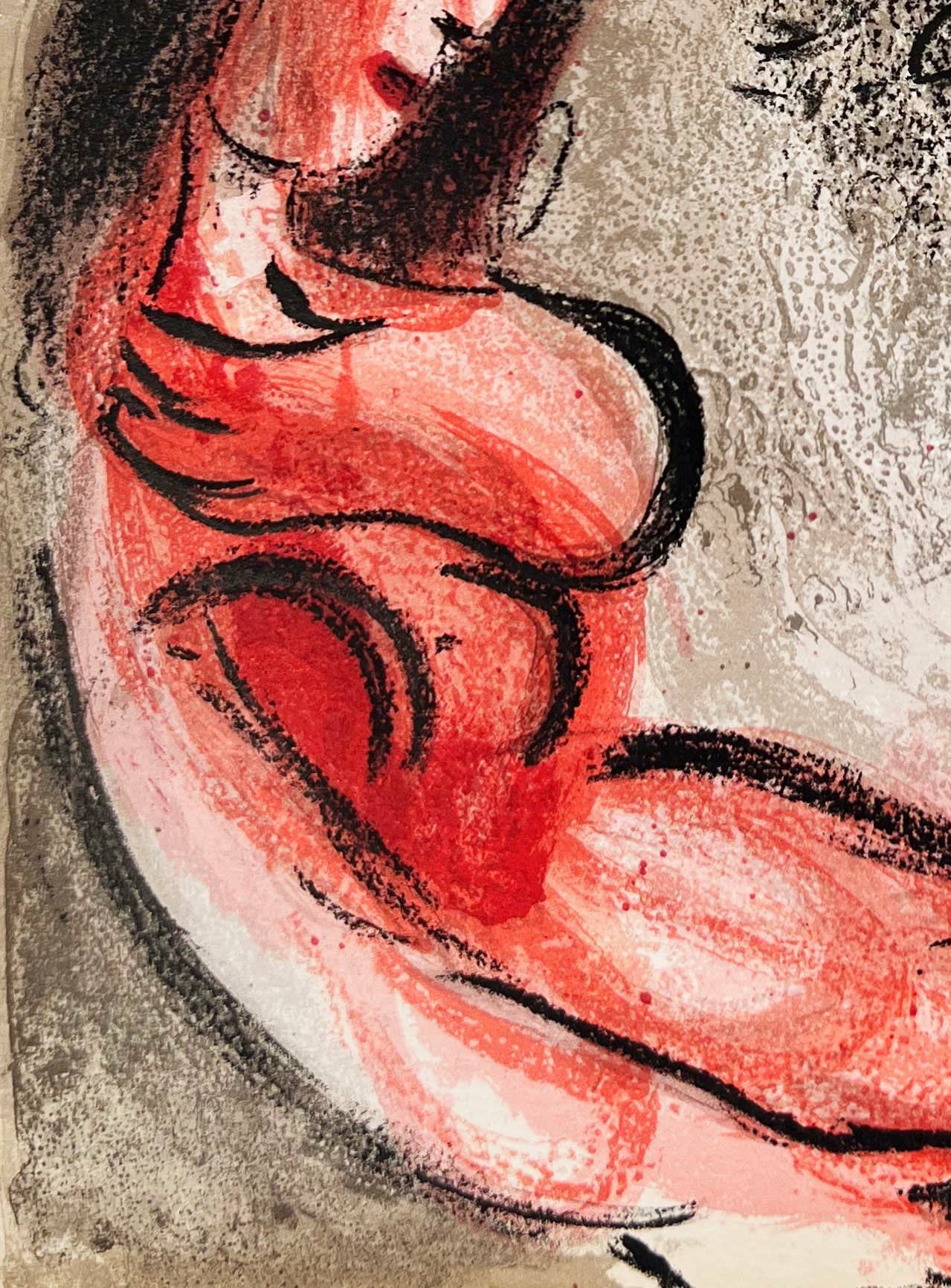 Marc Chagall - Eve is Condemned by God, 1960 - Image 4