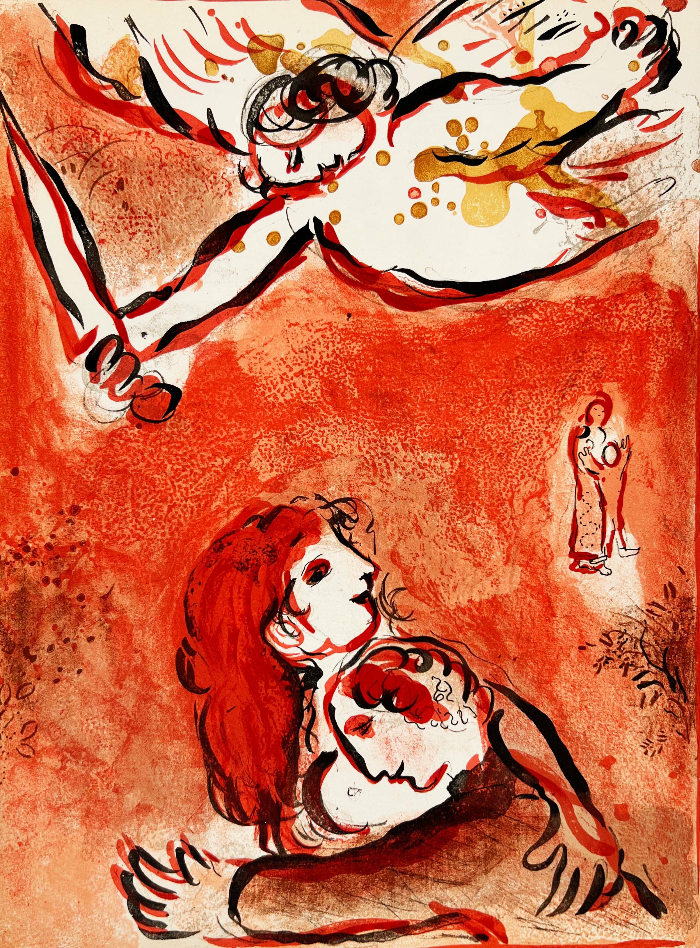 Marc Chagall - The Face of Israel, 1960