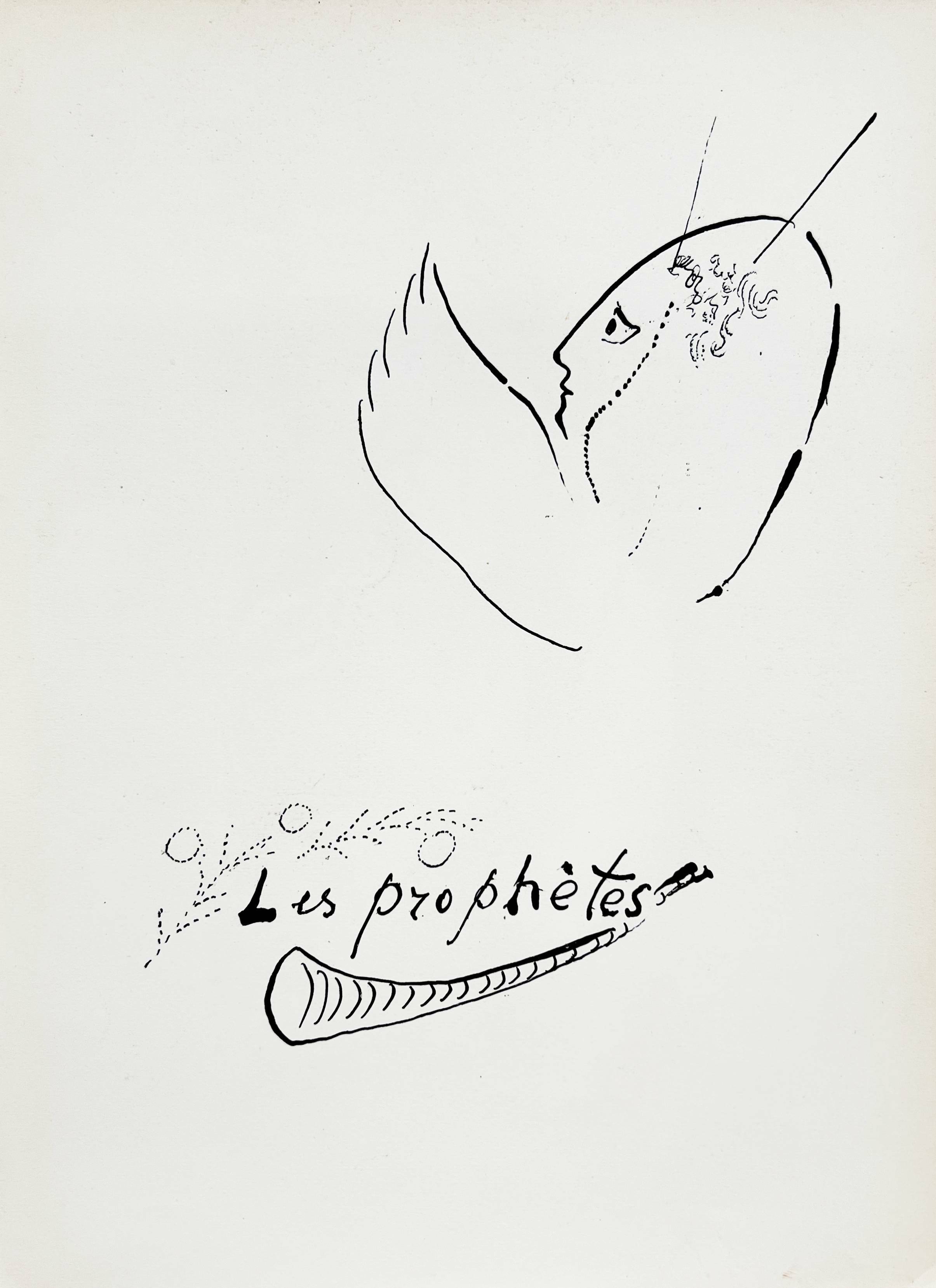 Marc Chagall - Jeremiah, 1956 - Image 6