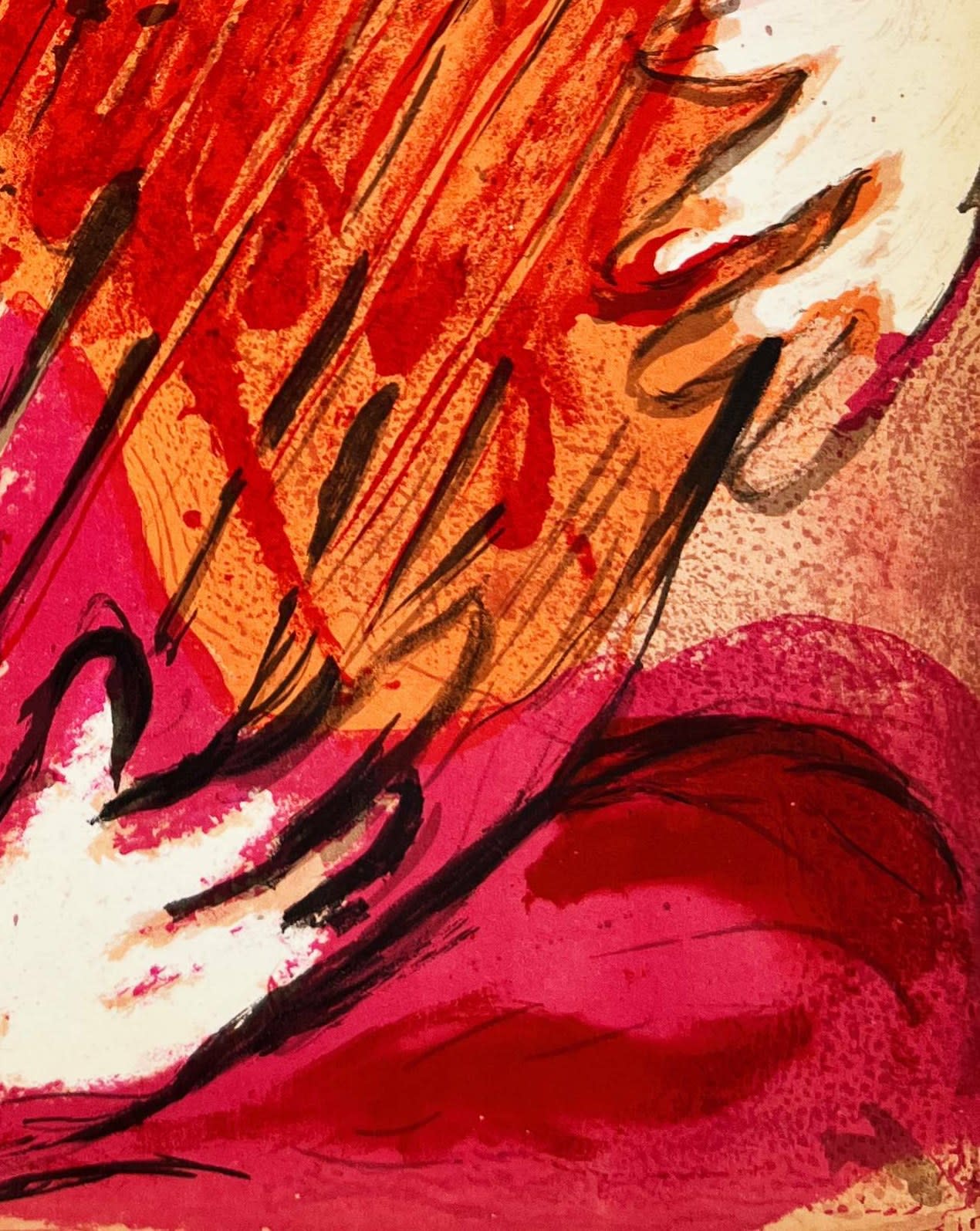 Marc Chagall - David and His Harp, 1956 - Image 5