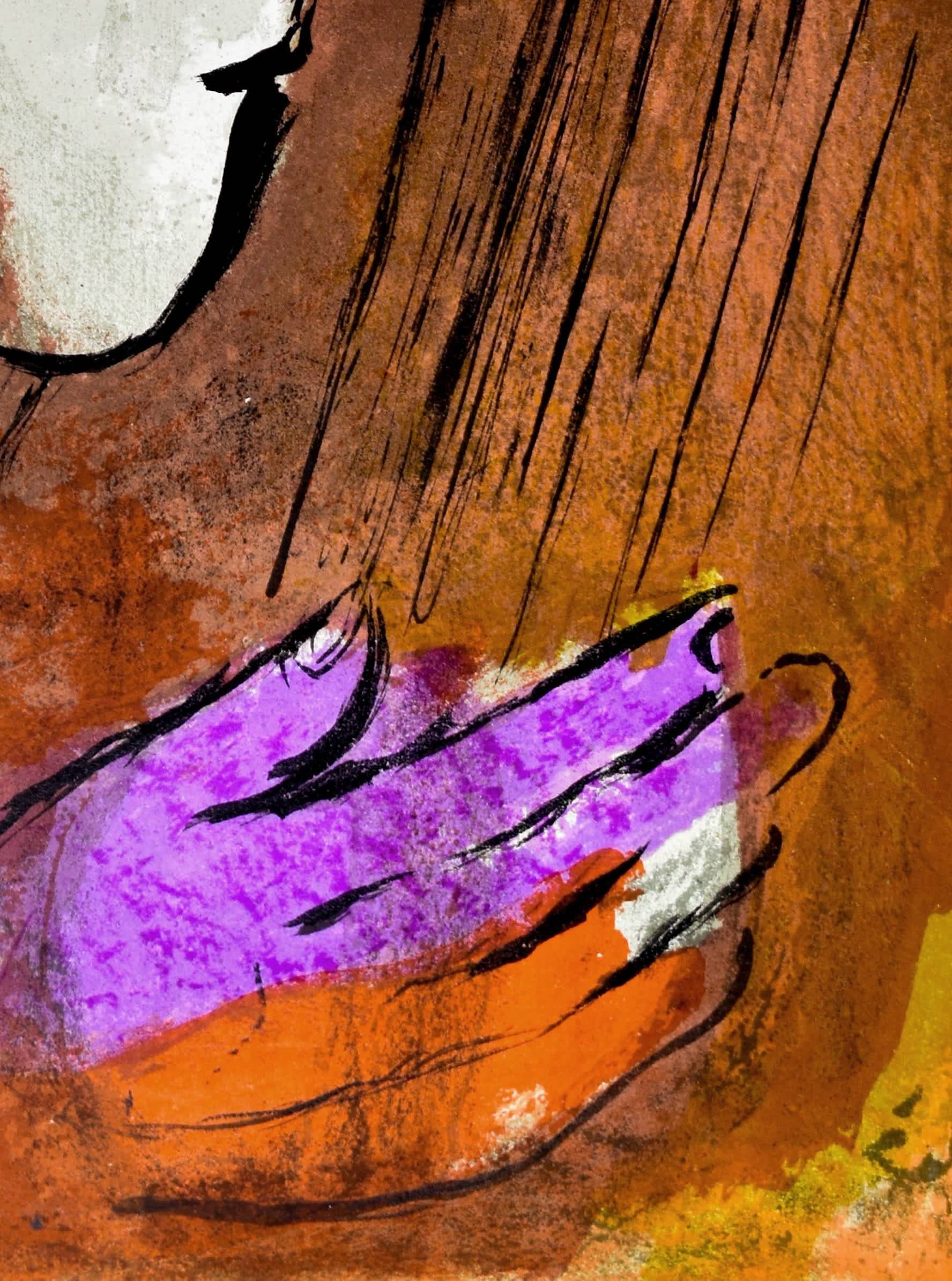 Marc Chagall - David and Bathsheba, 1956 - Image 5