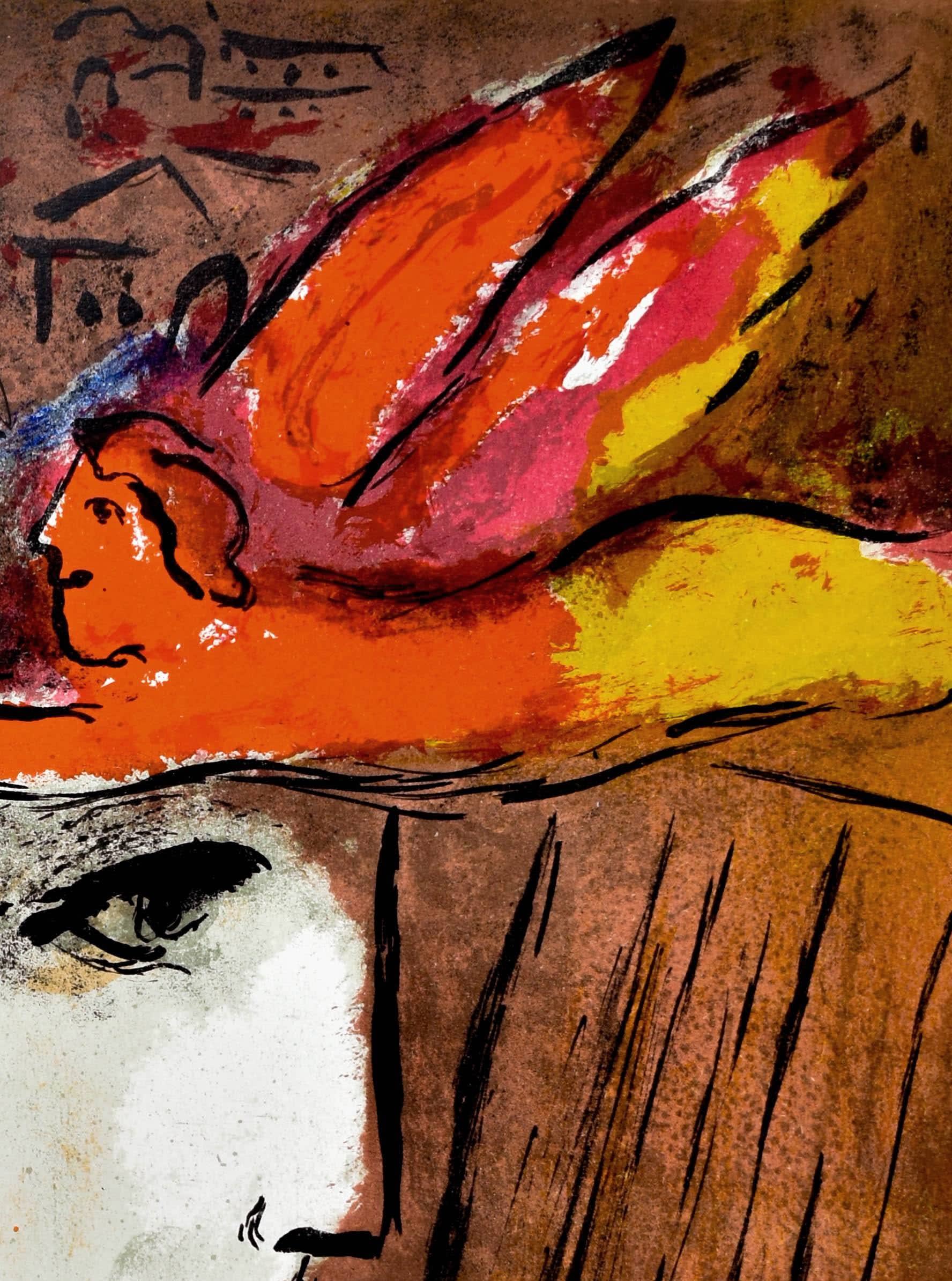 Marc Chagall - David and Bathsheba, 1956 - Image 3