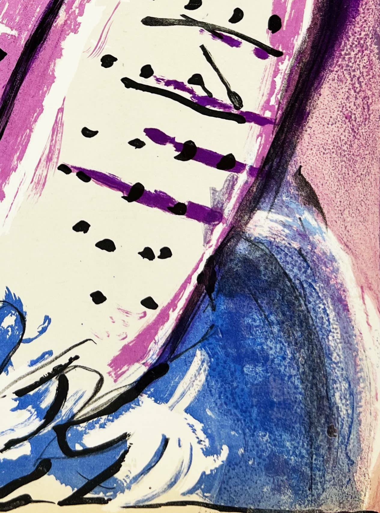 Marc Chagall - Moses II, 1956 - Image 5