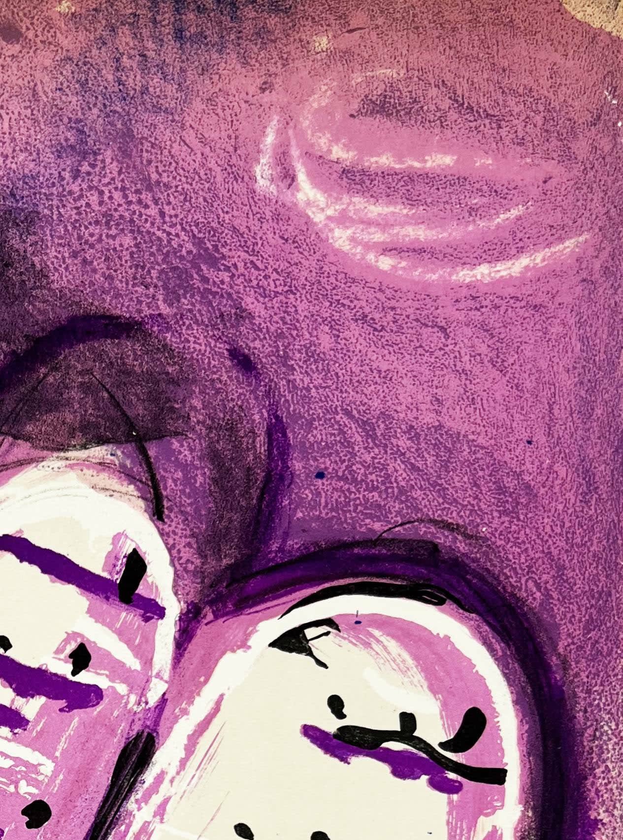 Marc Chagall - Moses II, 1956 - Image 3