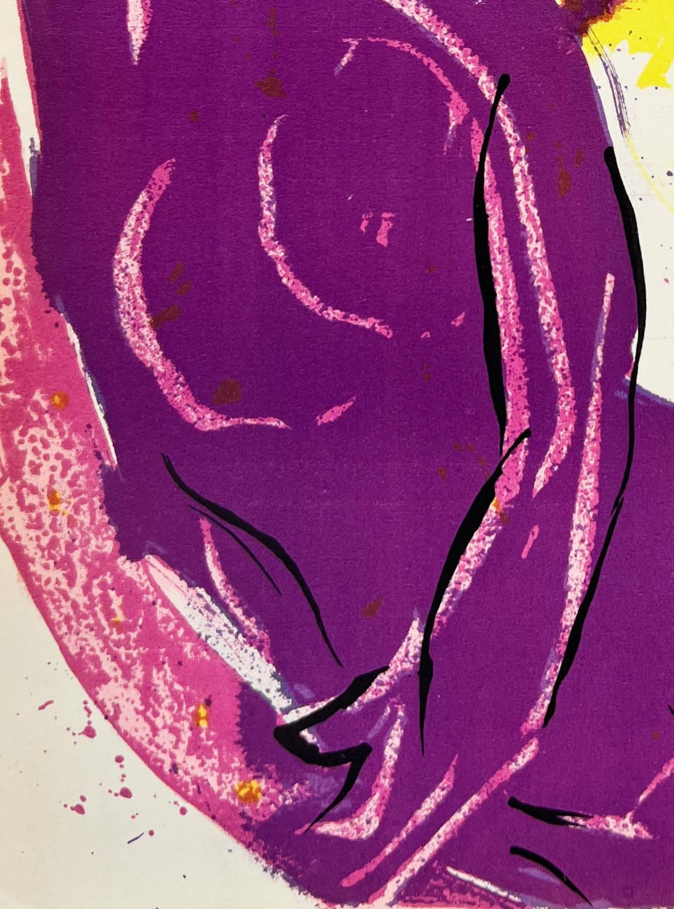 Marc Chagall - Angel of Paradise, 1956 - Image 4