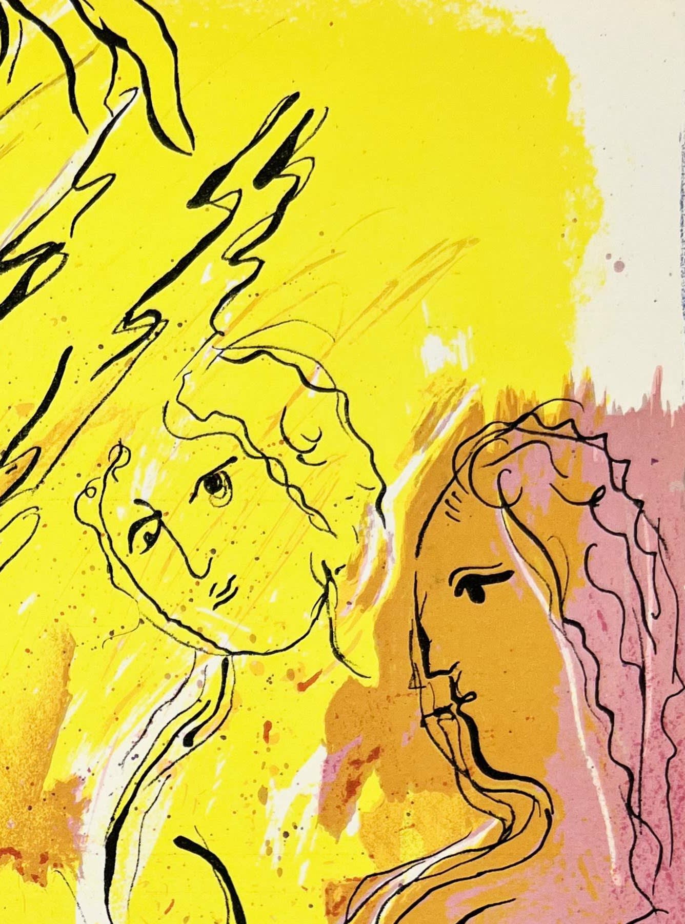 Marc Chagall - Angel of Paradise, 1956 - Image 3