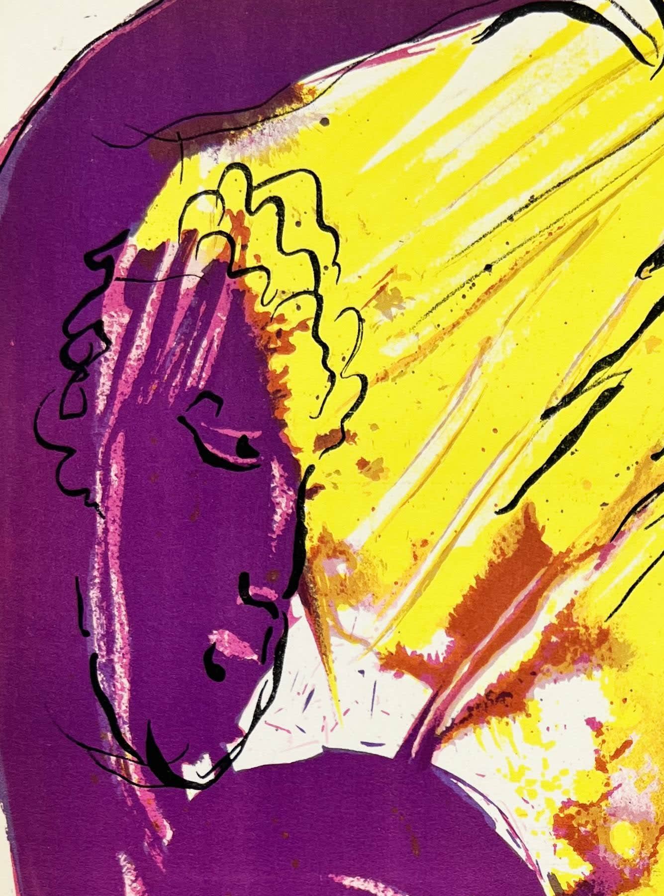 Marc Chagall - Angel of Paradise, 1956 - Image 2