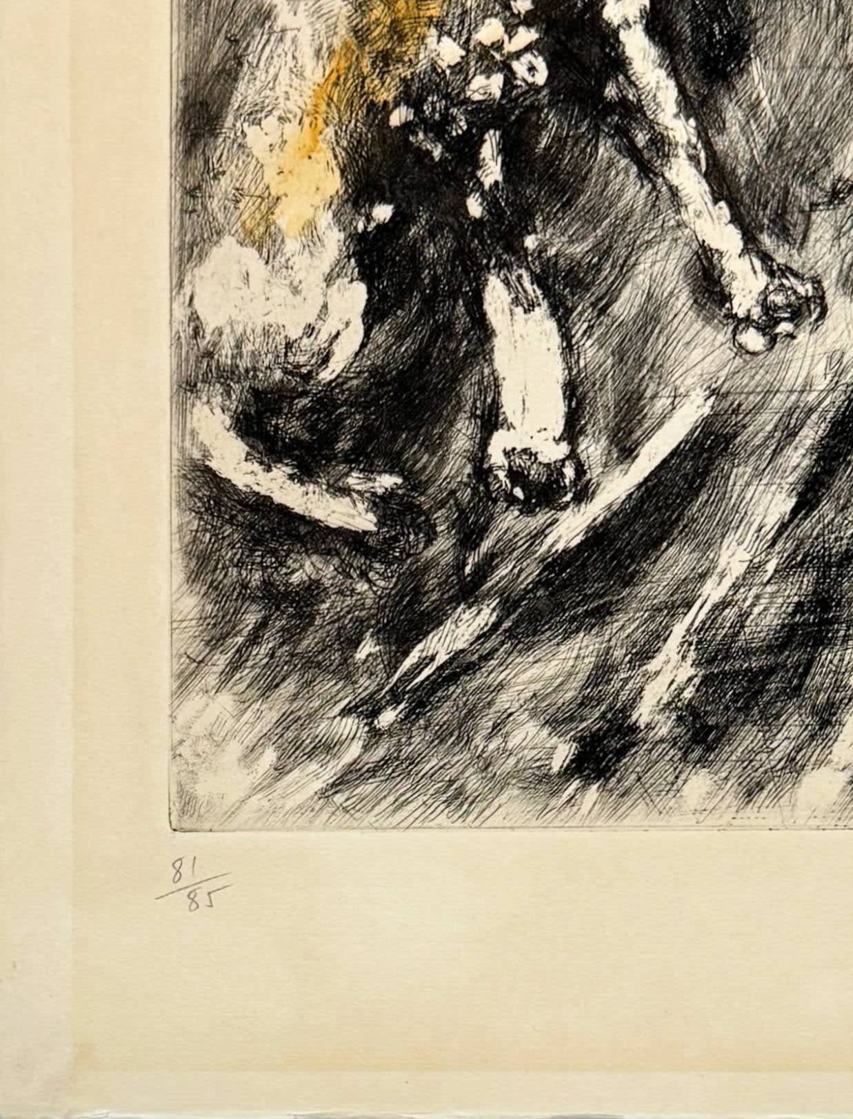 Marc Chagall - La Lice et sa compagne, 1954 - Image 5