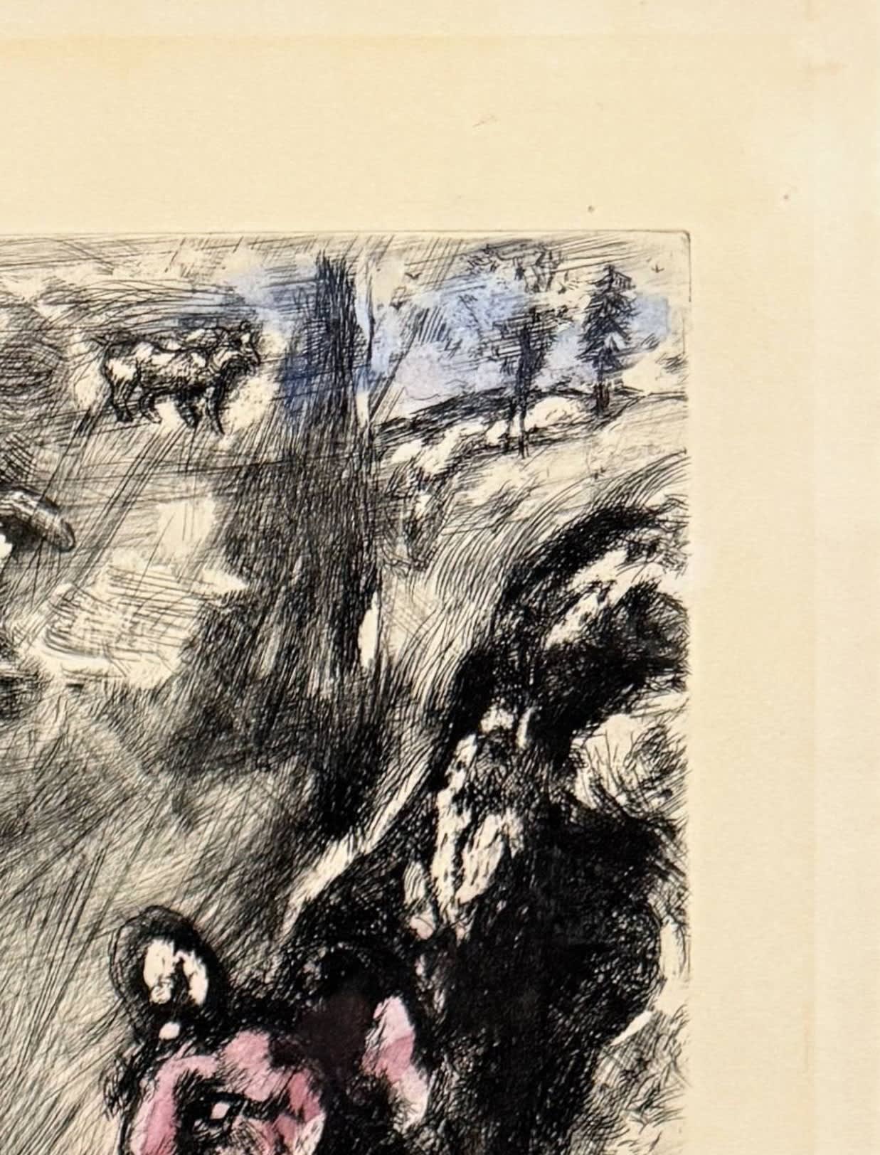Marc Chagall - La Lice et sa compagne, 1954 - Image 4