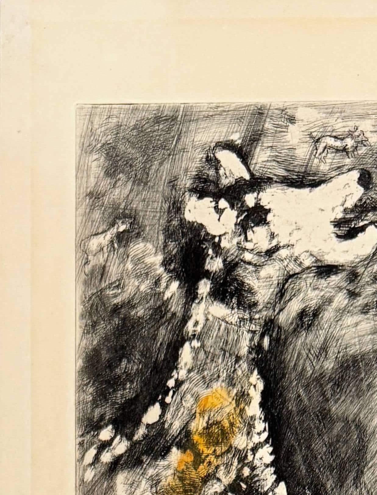 Marc Chagall - La Lice et sa compagne, 1954 - Image 3