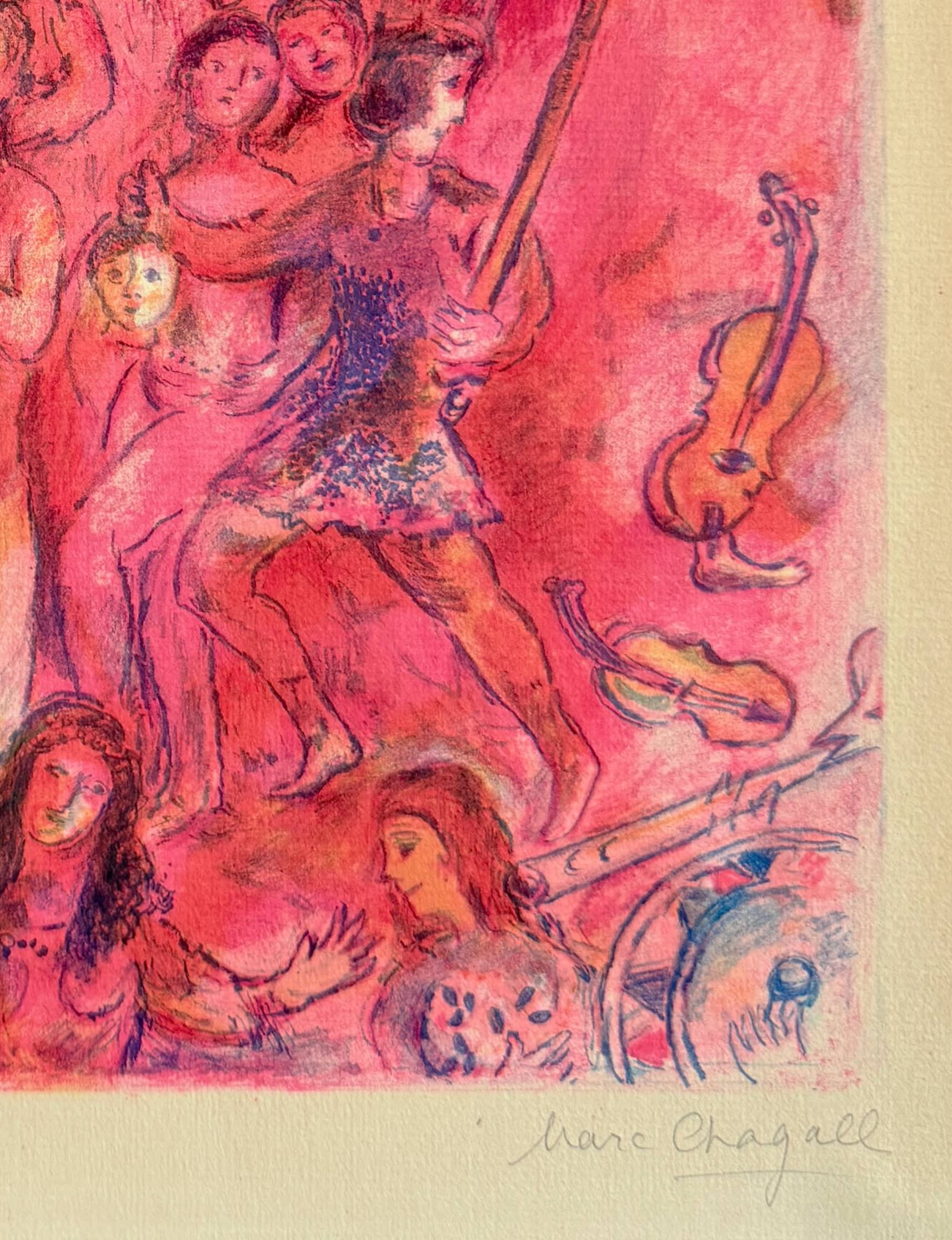 Marc Chagall - They were in Forty Pairs, Thus Numbering Fourscore.., from Four Tales from the Arabian Nights, 1948 - Image 6