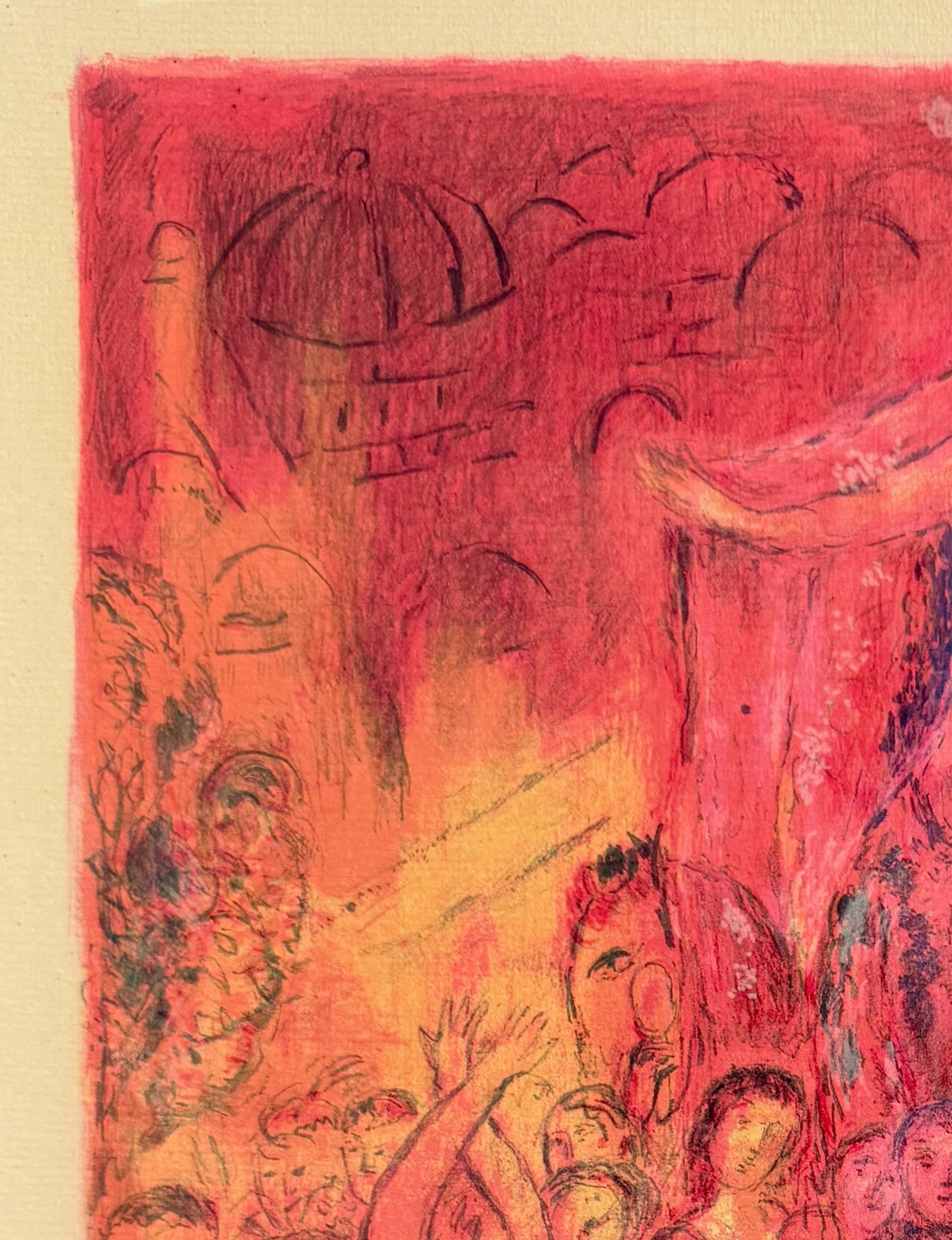 Marc Chagall - They were in Forty Pairs, Thus Numbering Fourscore.., from Four Tales from the Arabian Nights, 1948 - Image 3