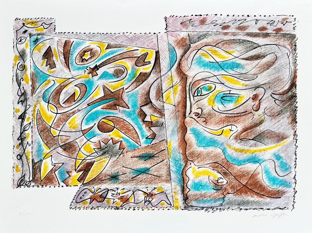 Andre Masson - La Sibylle et les étoiles