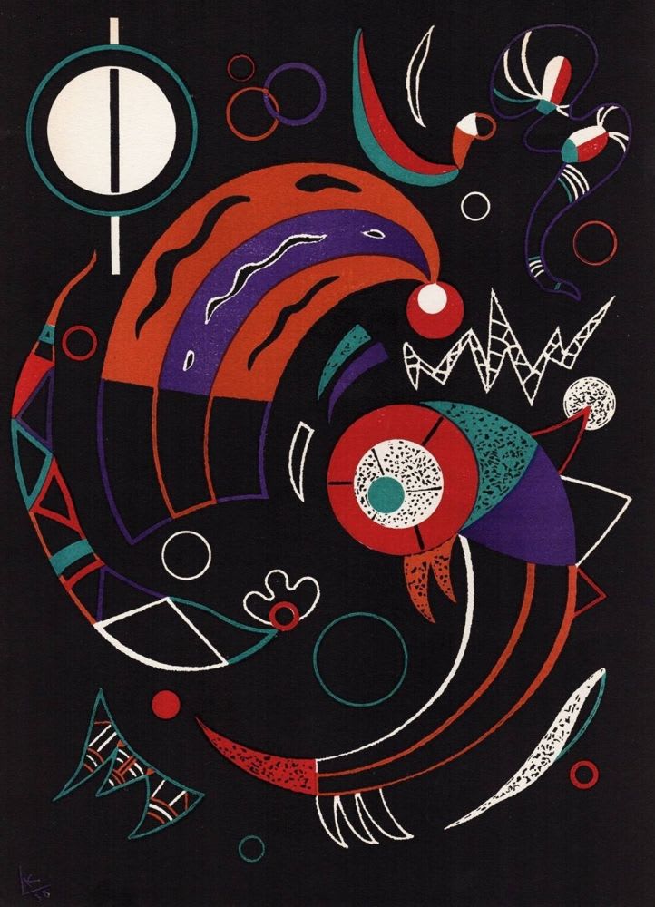 Wassily Kandinsky - Comets
