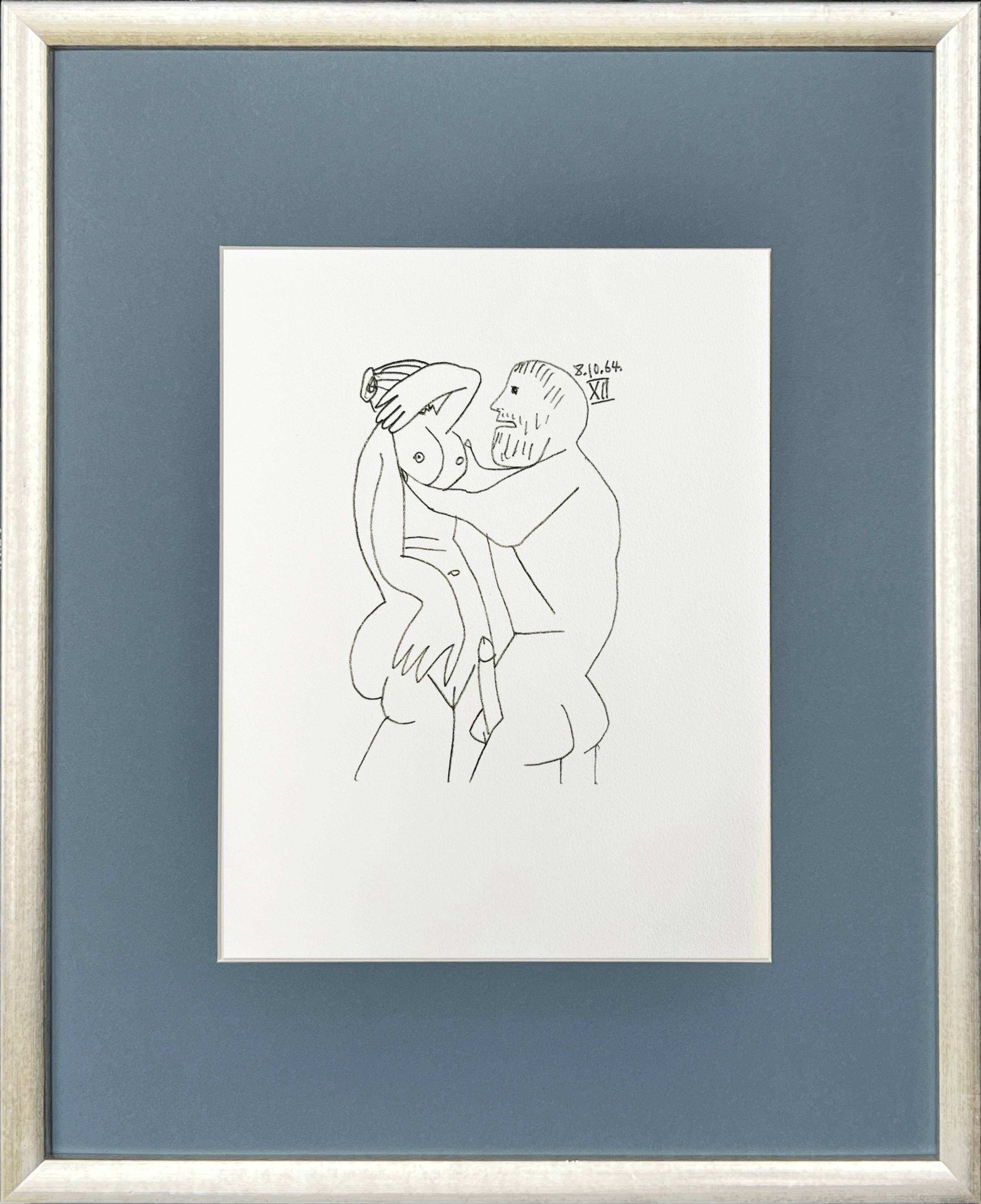 Pablo Picasso - The Taste of Happiness, Planche LIX, 1970