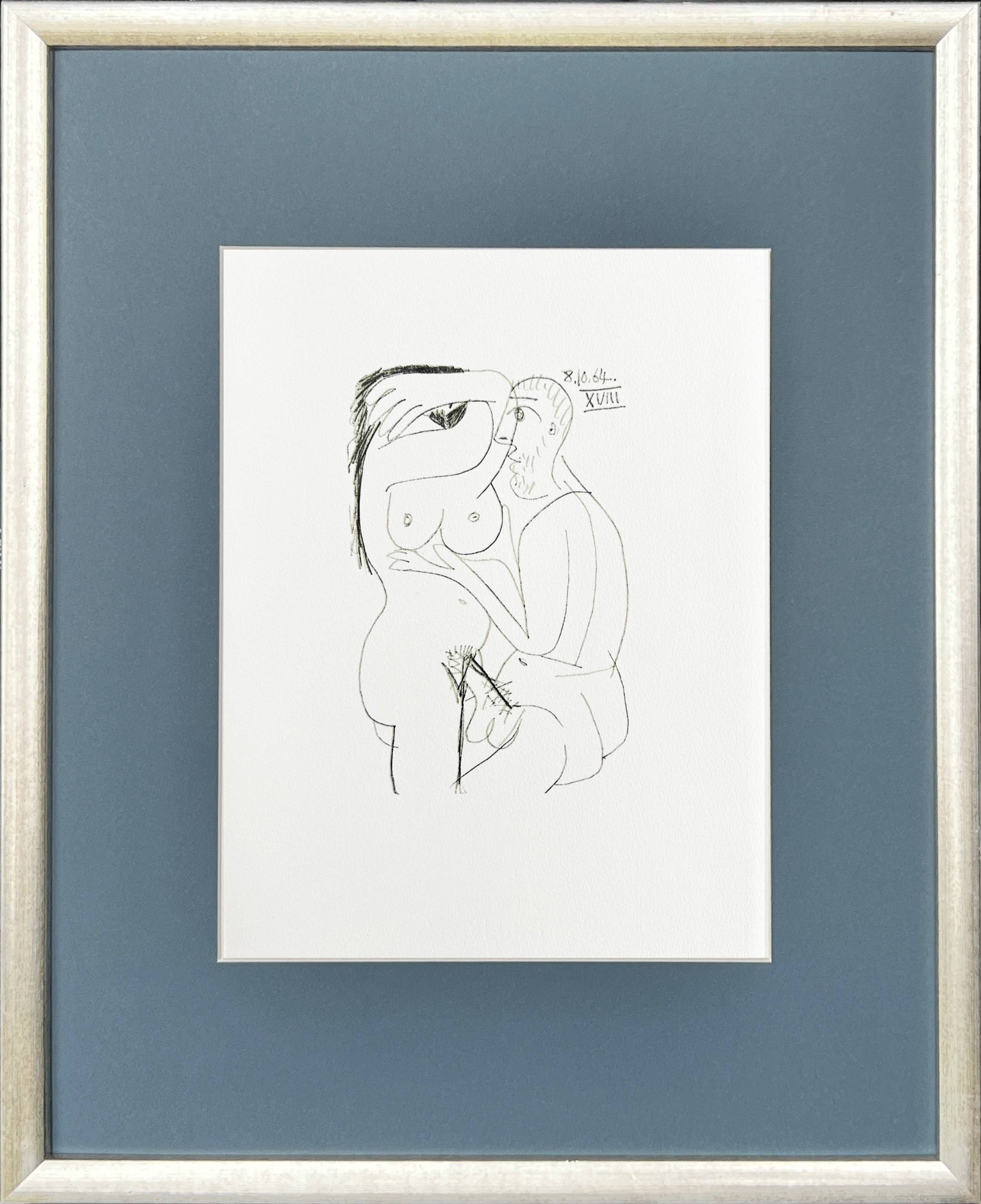 Pablo Picasso - The Taste of Happiness, Planche LXVI, 1970