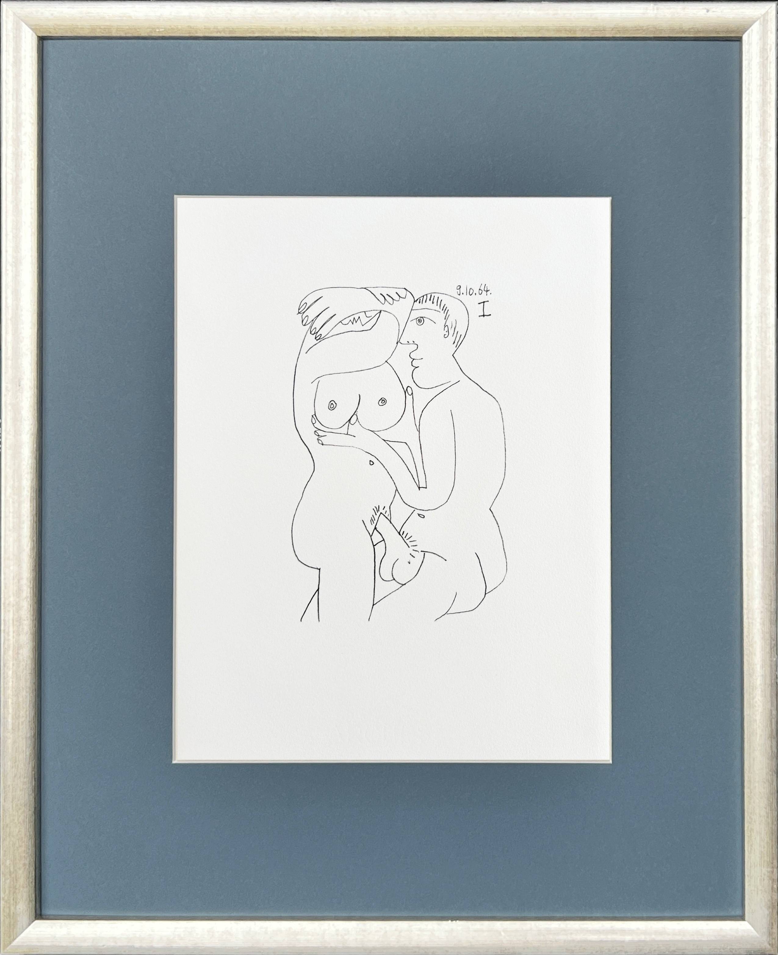 Pablo Picasso - The Taste of Happiness, Planche LXIV, 1970