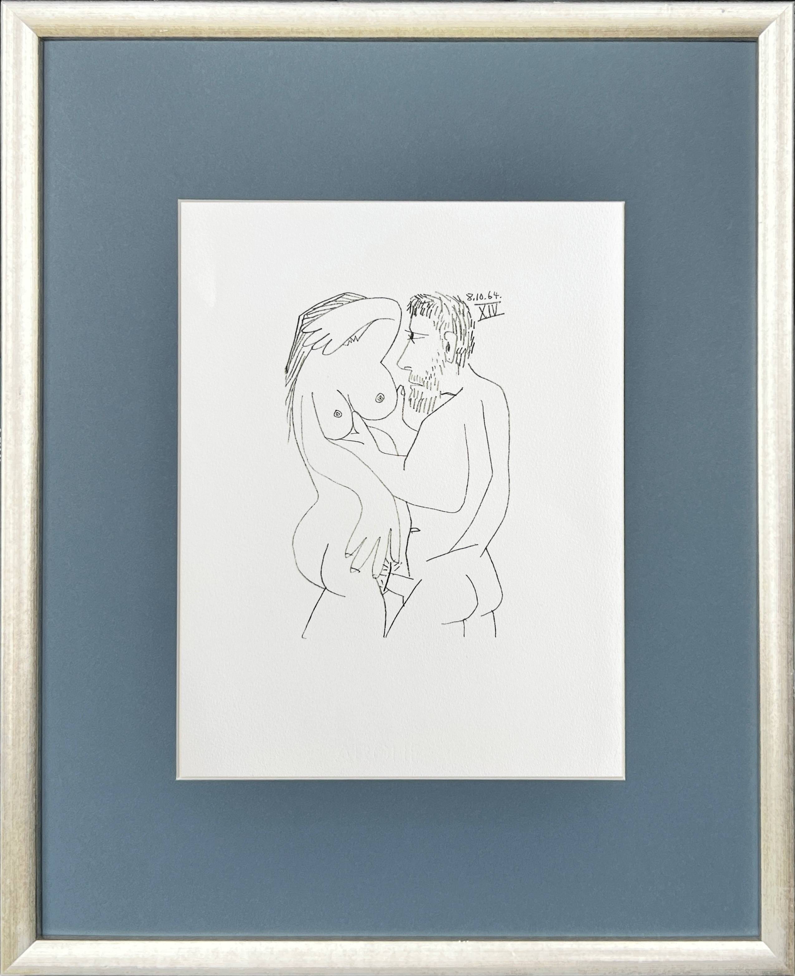 Pablo Picasso - The Taste of Happiness, Planche LXII, 1970