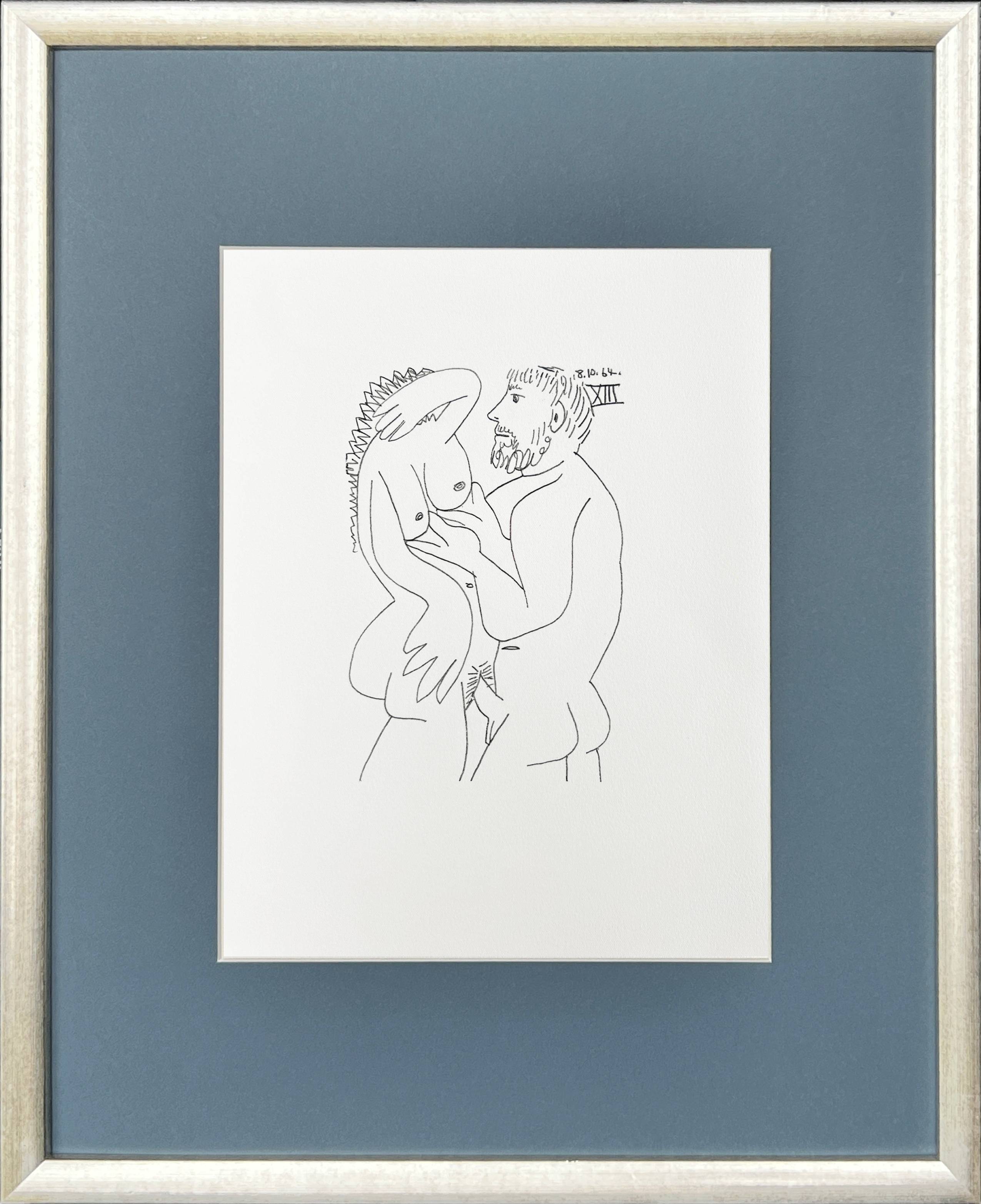 Pablo Picasso - The Taste of Happiness, Planche LXI, 1970