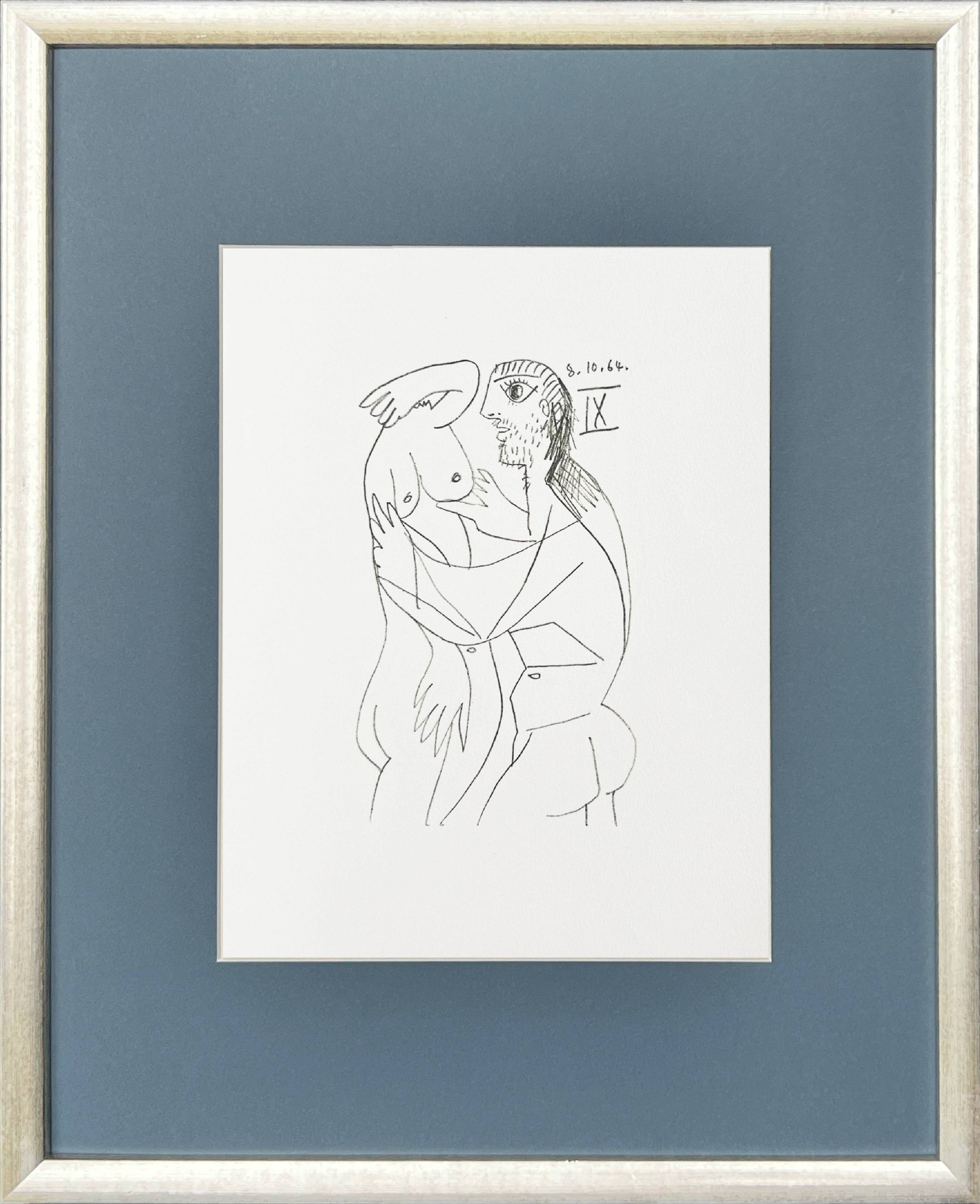 Pablo Picasso - The Taste of Happiness, Planche LV, 1970